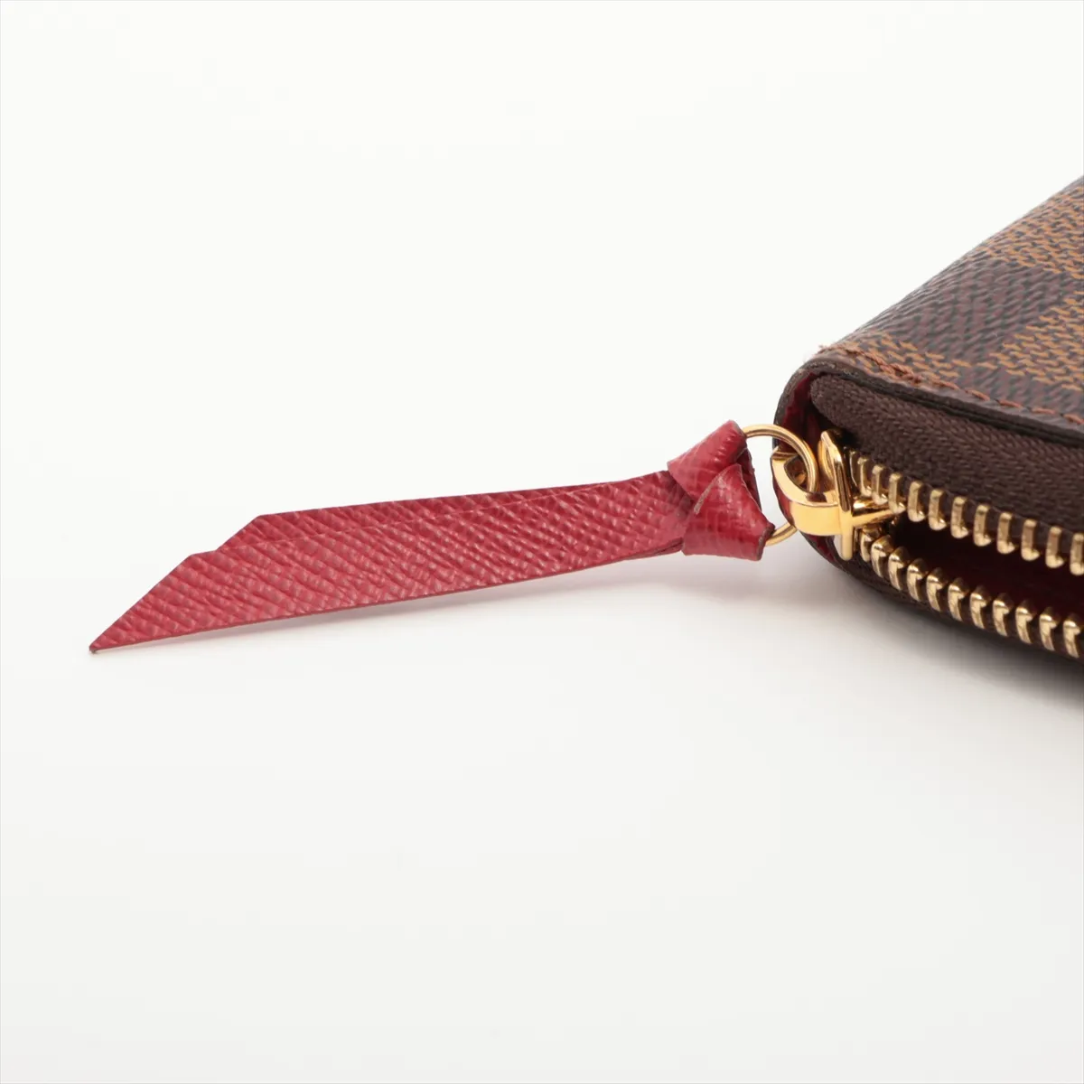Damier Portefeuille Clemence N60534 SD4126 Threes Round Zip Wallet — view 11