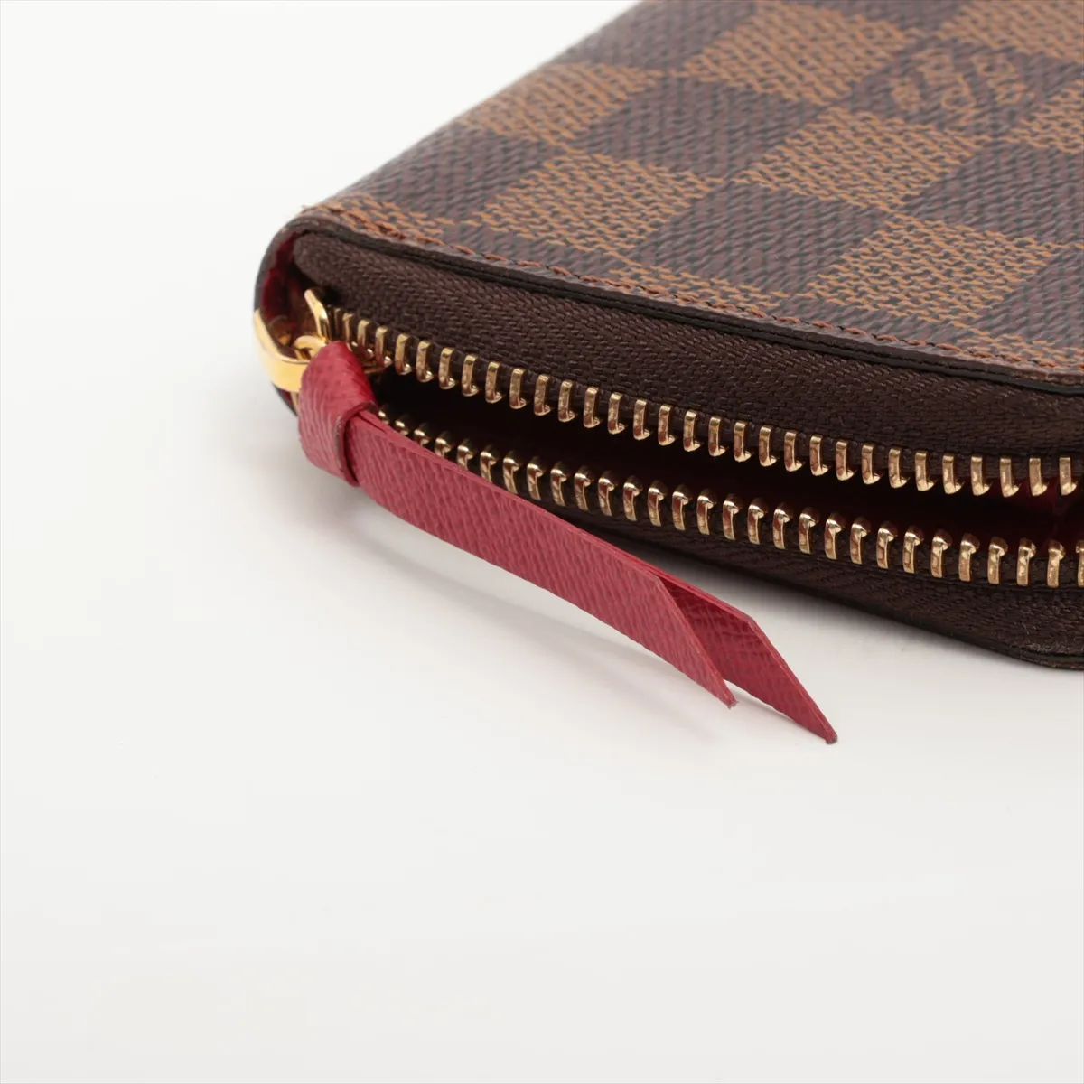Damier Portefeuille Clemence N60534 SD4126 Threes Round Zip Wallet — view 12