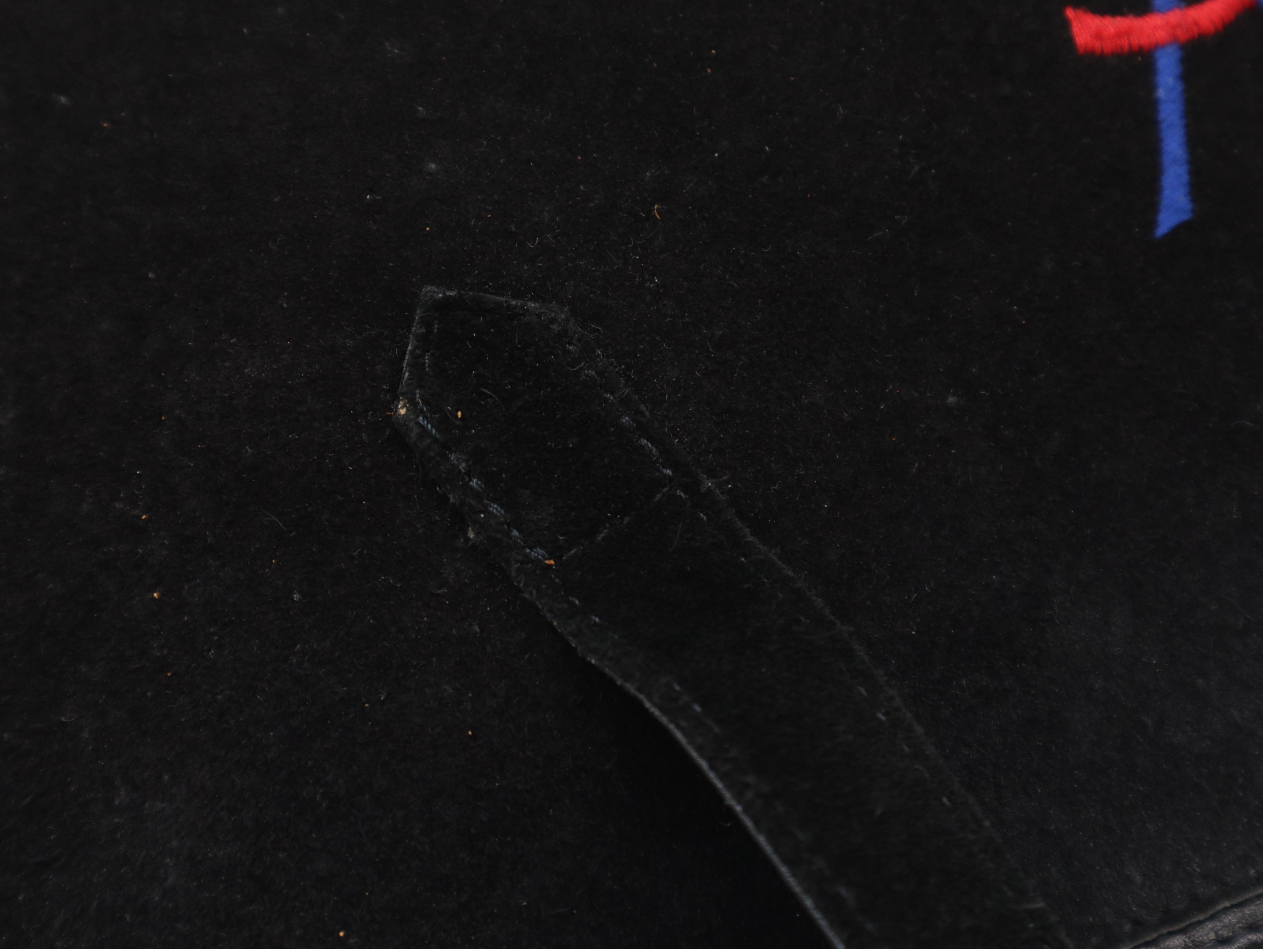 Suede YSL Tote Bag Black Tote Bag — view 7