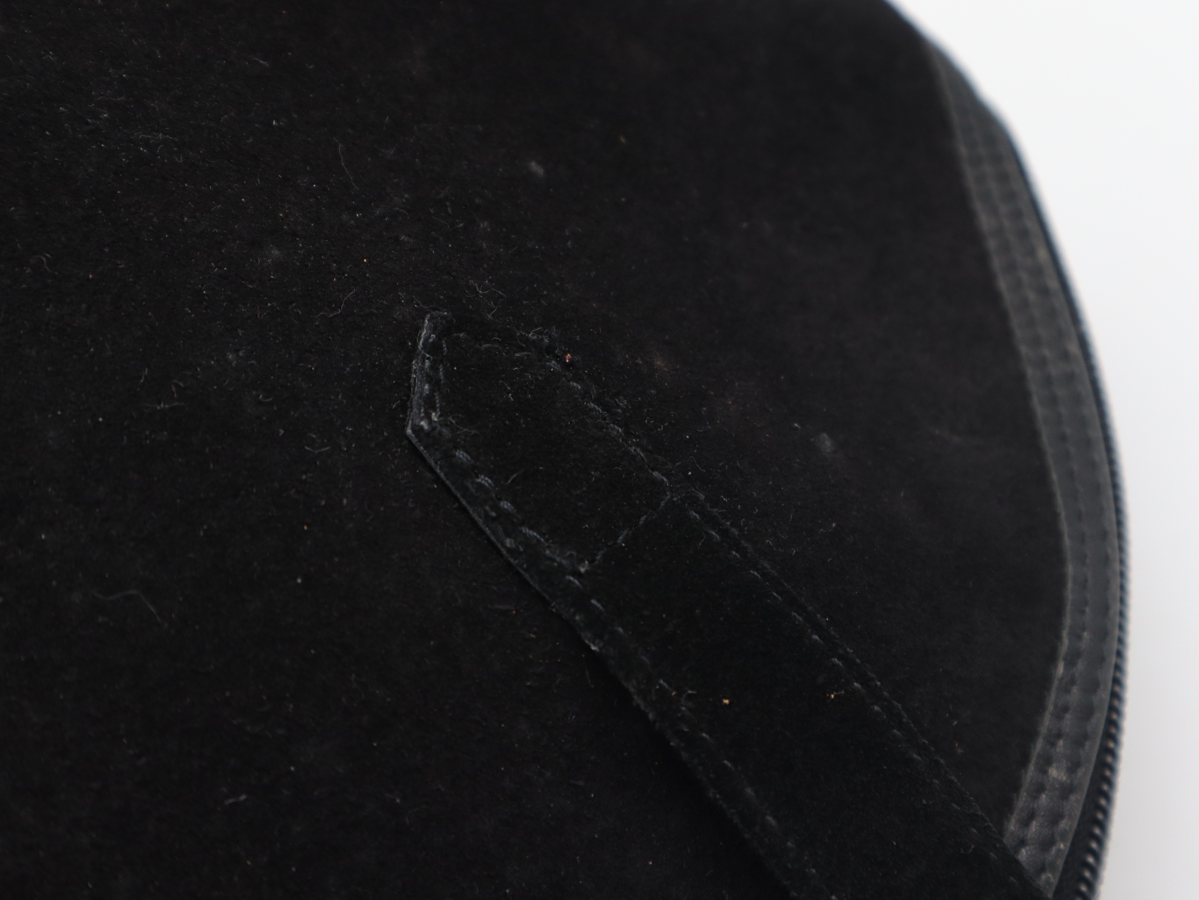 Suede YSL Tote Bag Black Tote Bag — view 8