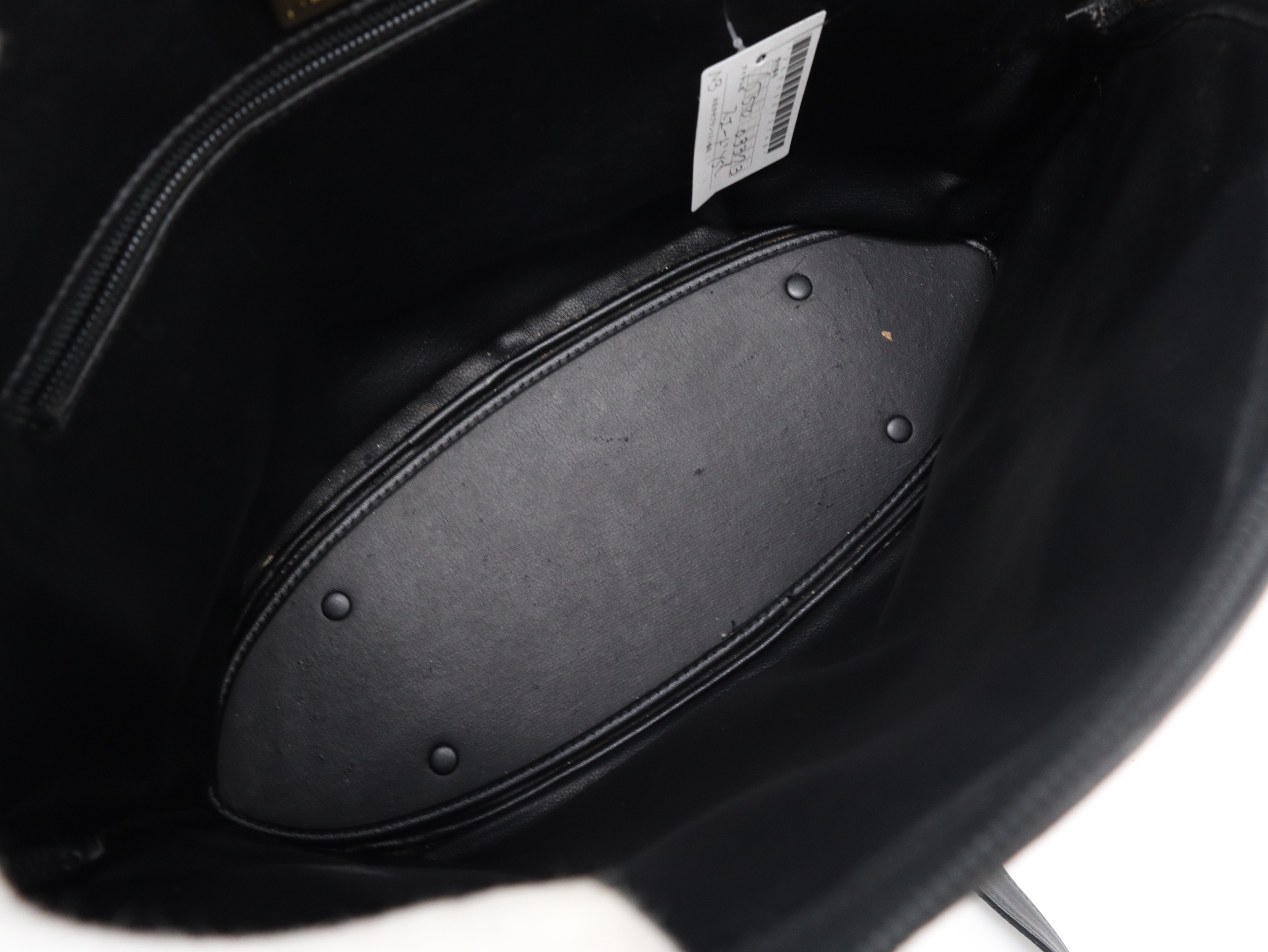 Suede YSL Tote Bag Black Tote Bag — view 10