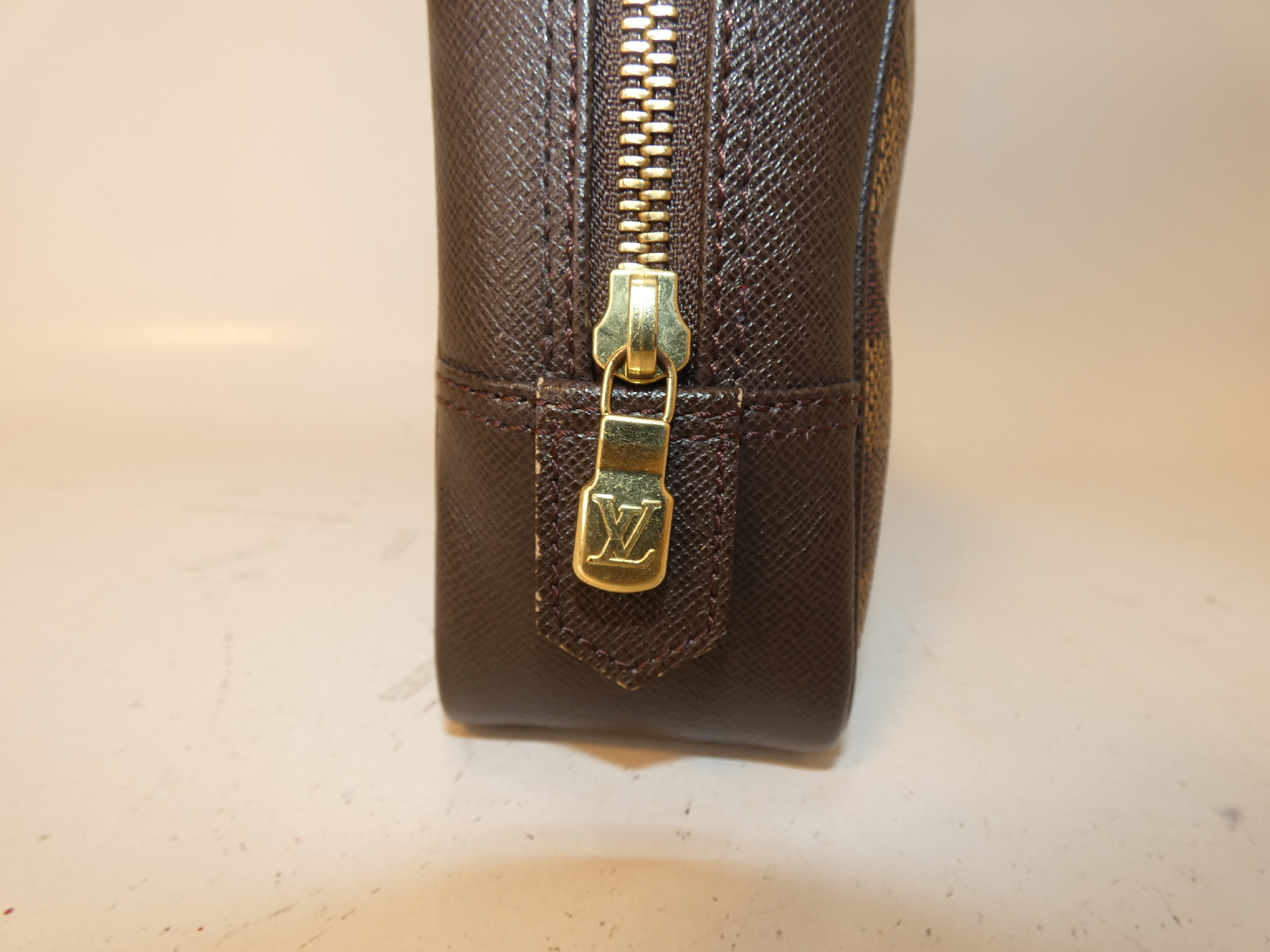 Trousseau Toilette Damier Pouch Second Bag — view 3