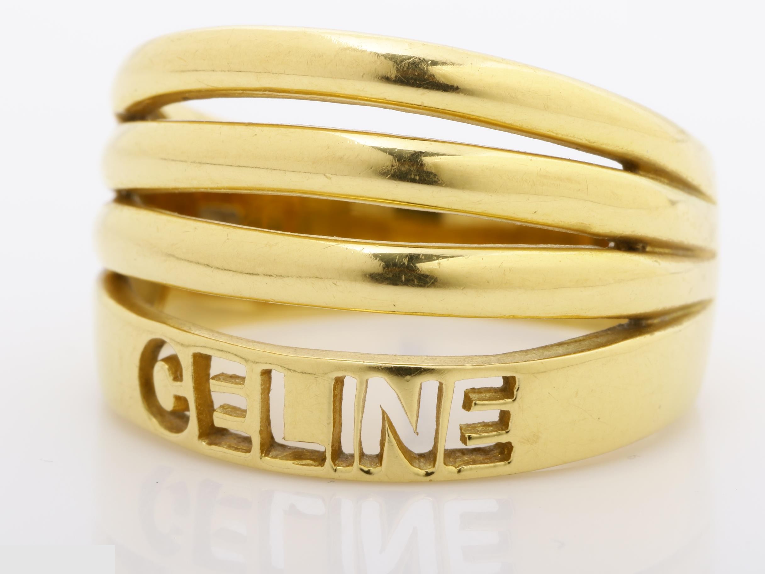 Other line: Precious metal ring, 750YG, 8.29g, #17 — view 3