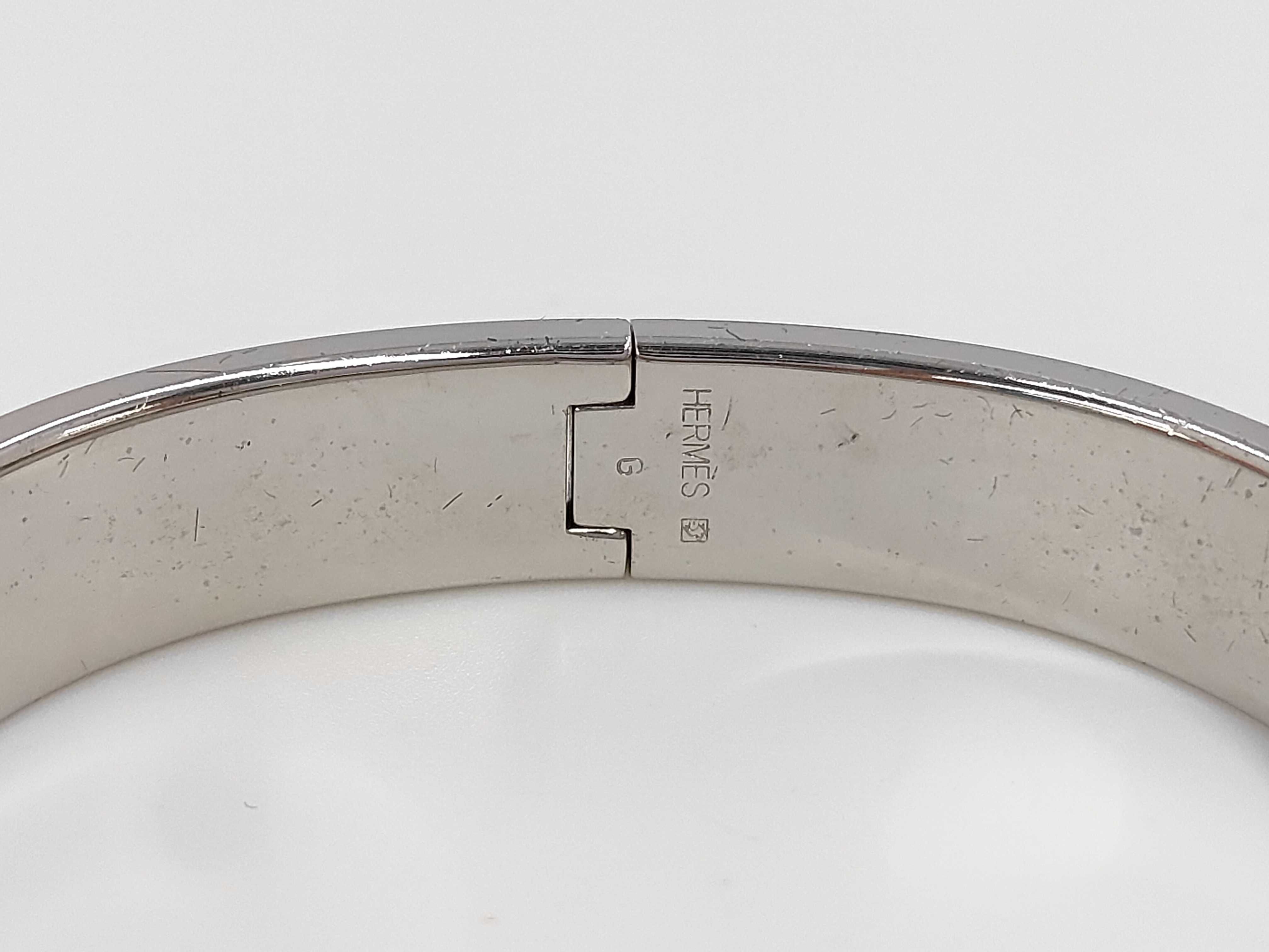 Clic Clac Silver Bangle Bracelet — view 2