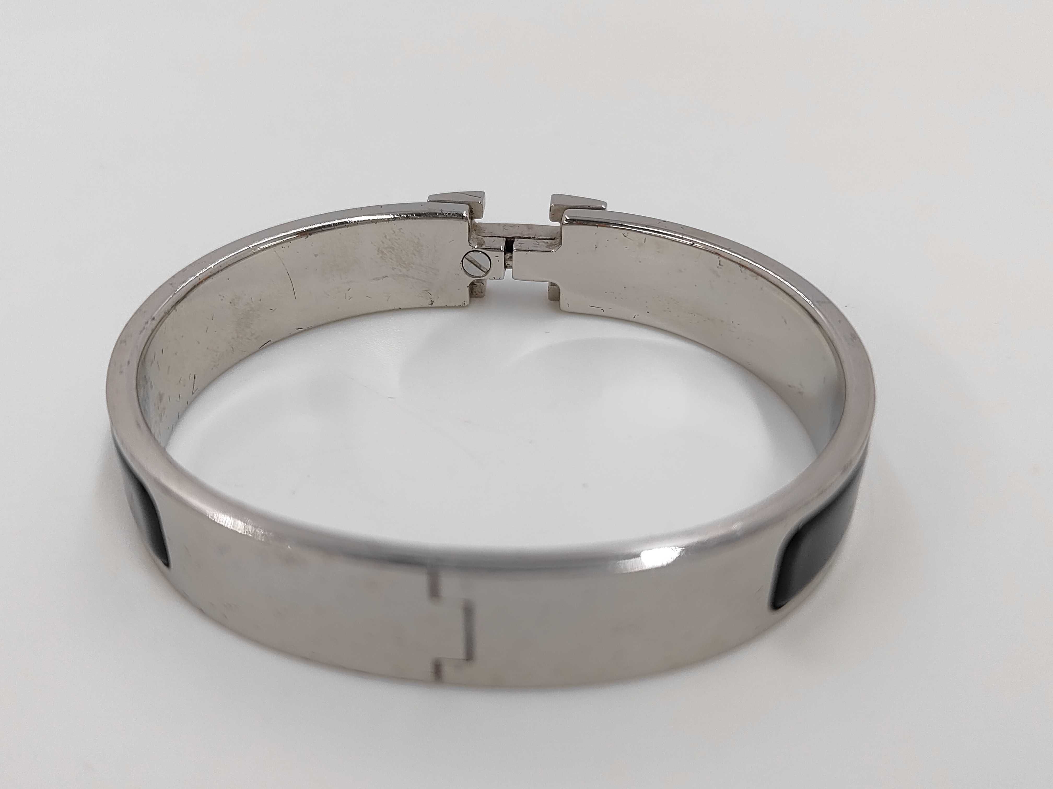 Clic Clac Silver Bangle Bracelet — view 3