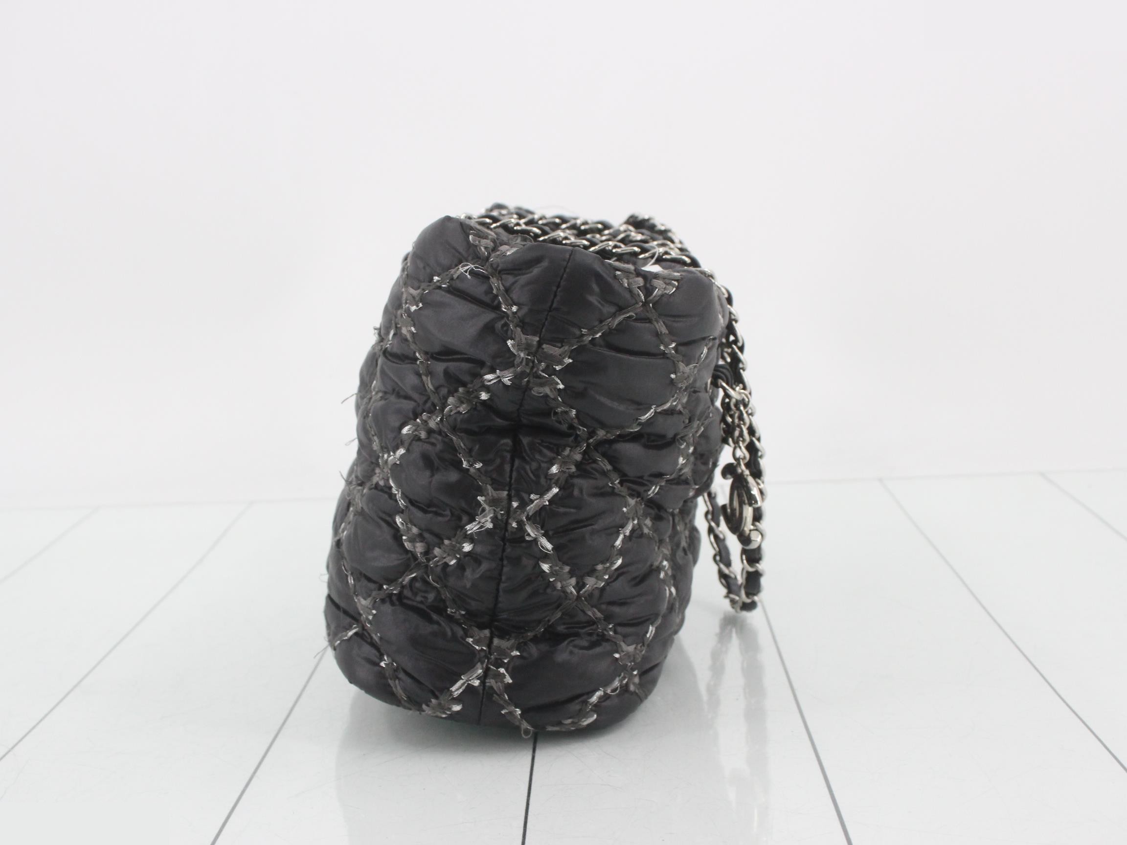 Paris Byzantium Chain Tote, Black, No. 14 — view 4