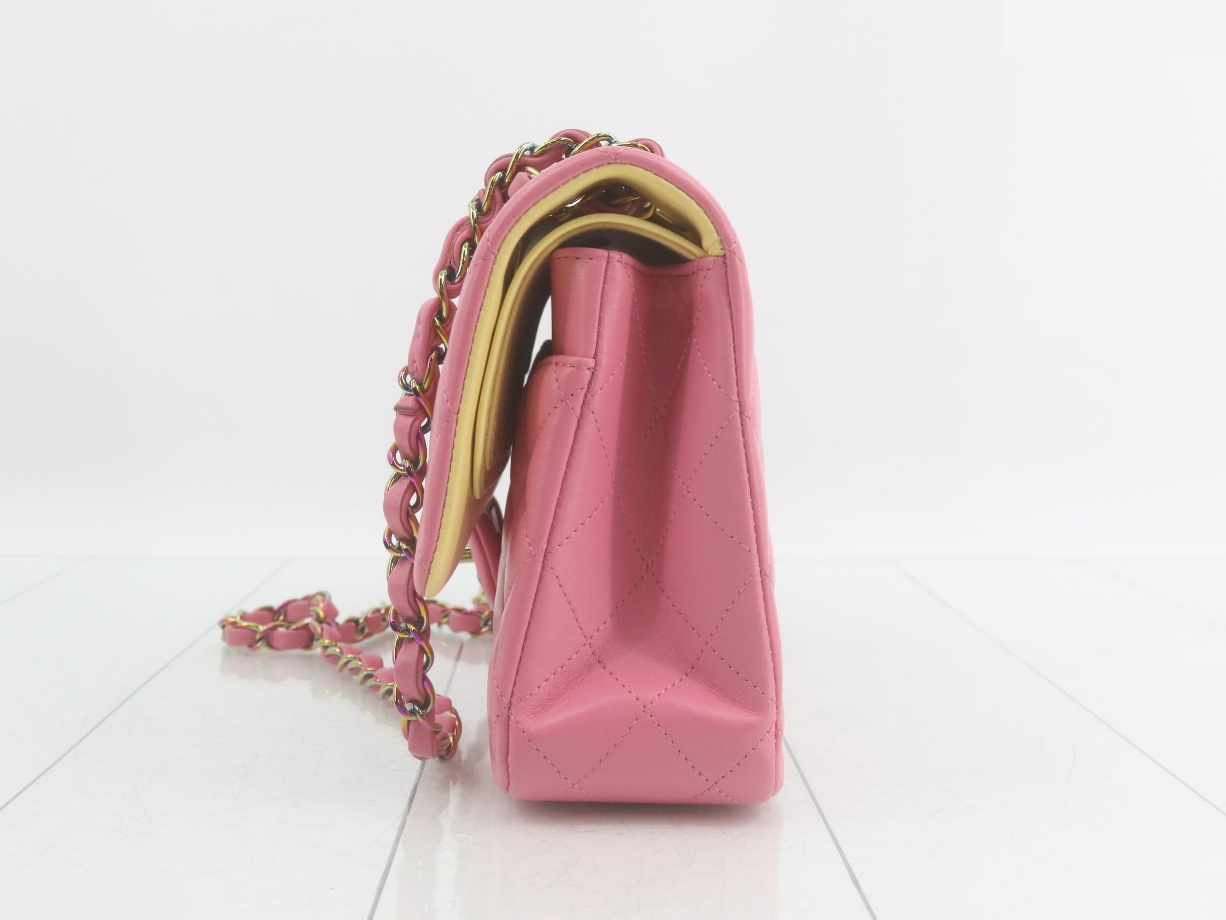 Aurora Matelassé Classic Flap Shoulder Bag — view 3