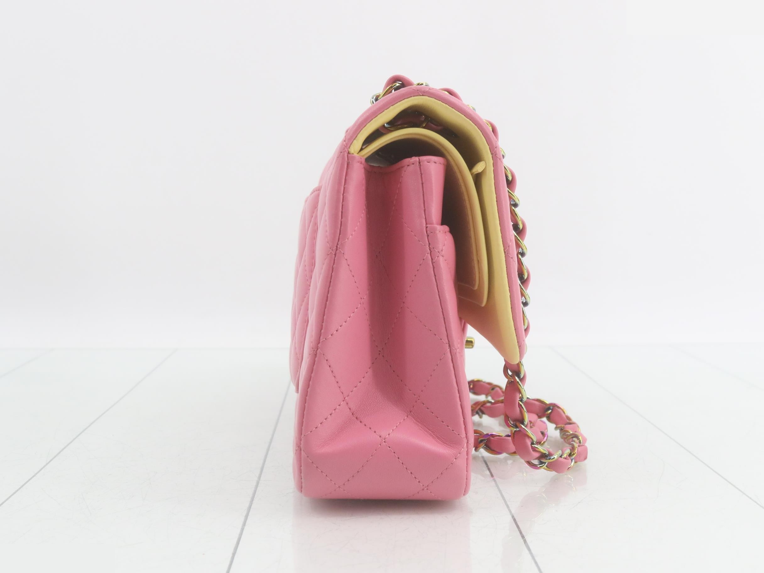 Aurora Matelassé Classic Flap Shoulder Bag — view 4