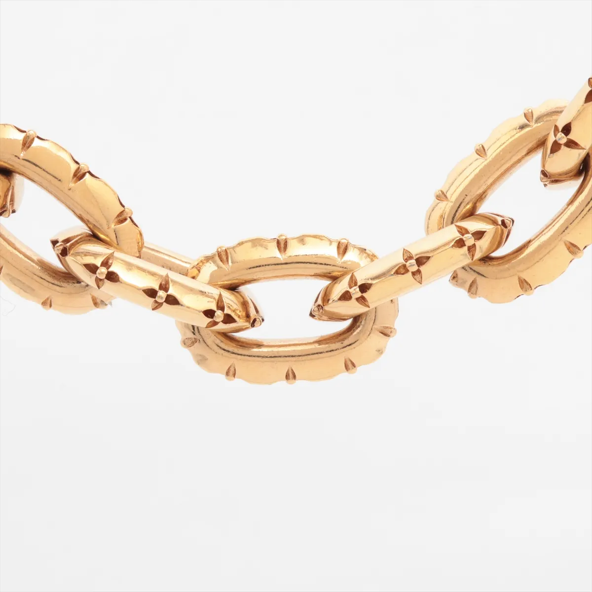 VA0233 Necklace GP Gold, dents, — view 2