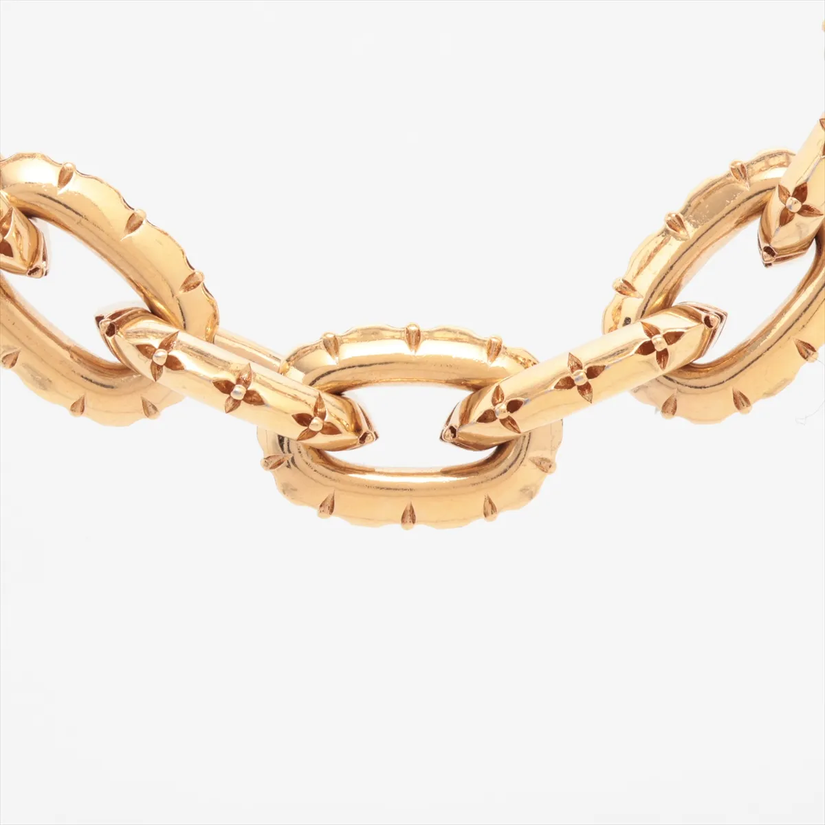 VA0233 Necklace GP Gold, dents, — view 3