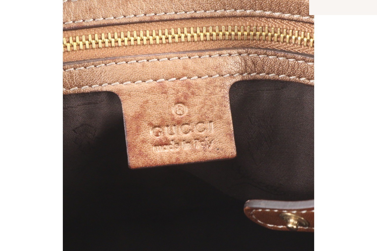GG Canvas GG Twins 232957 Leather Tote Bag — view 8