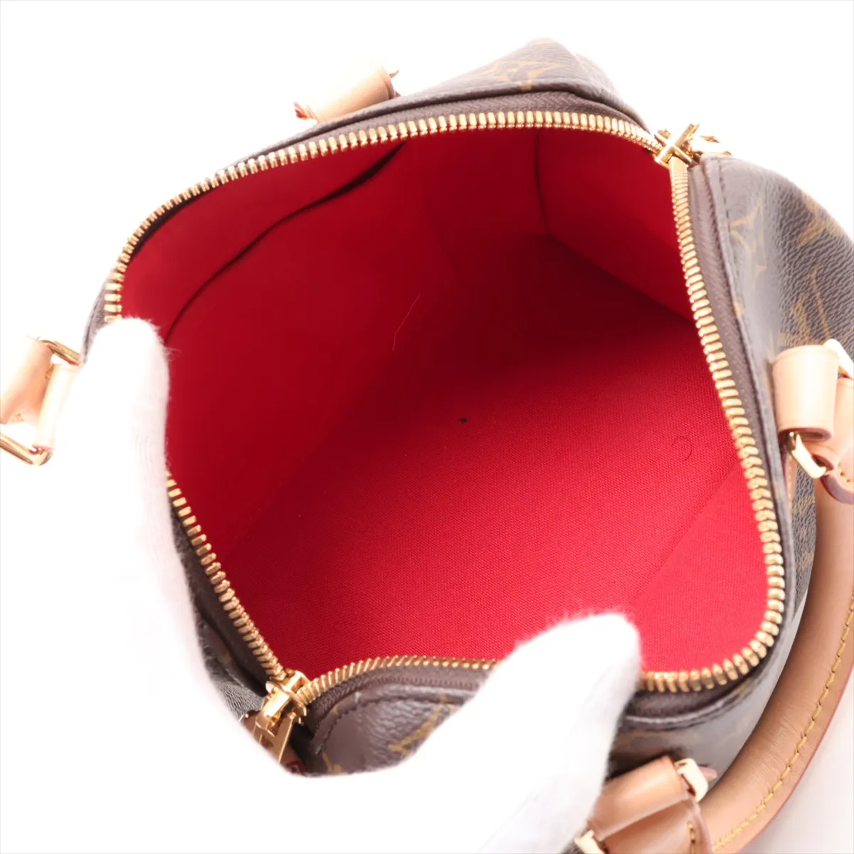 Monogram Speedy Bandoulière 20 M46222 Brown (RFID detected) — view 8