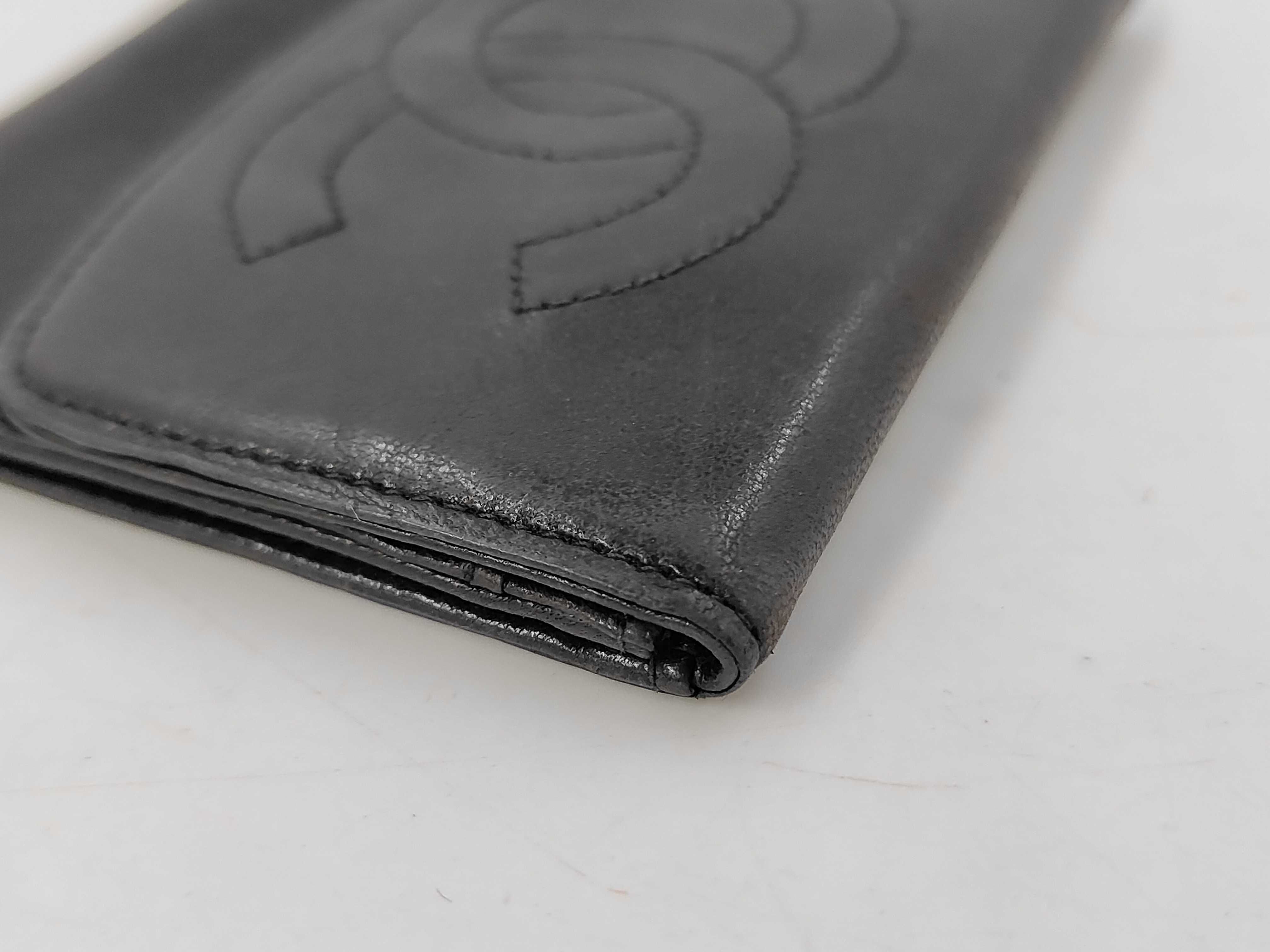 Calfskin Coin Case, Black Coin Case — view 4