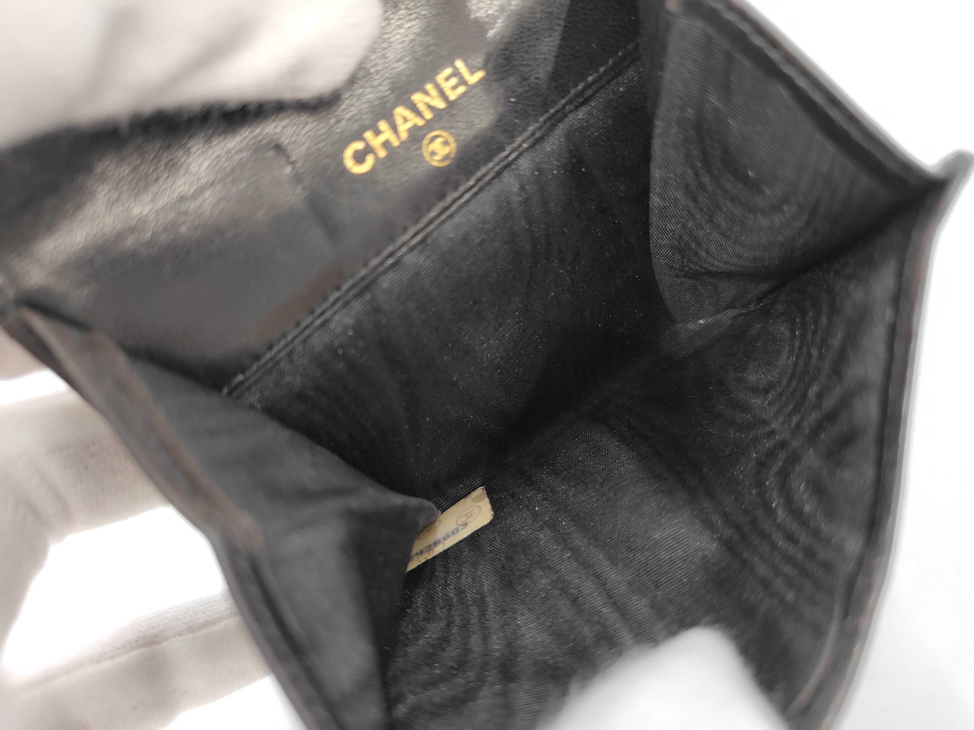 Calfskin Coin Case, Black Coin Case — view 6