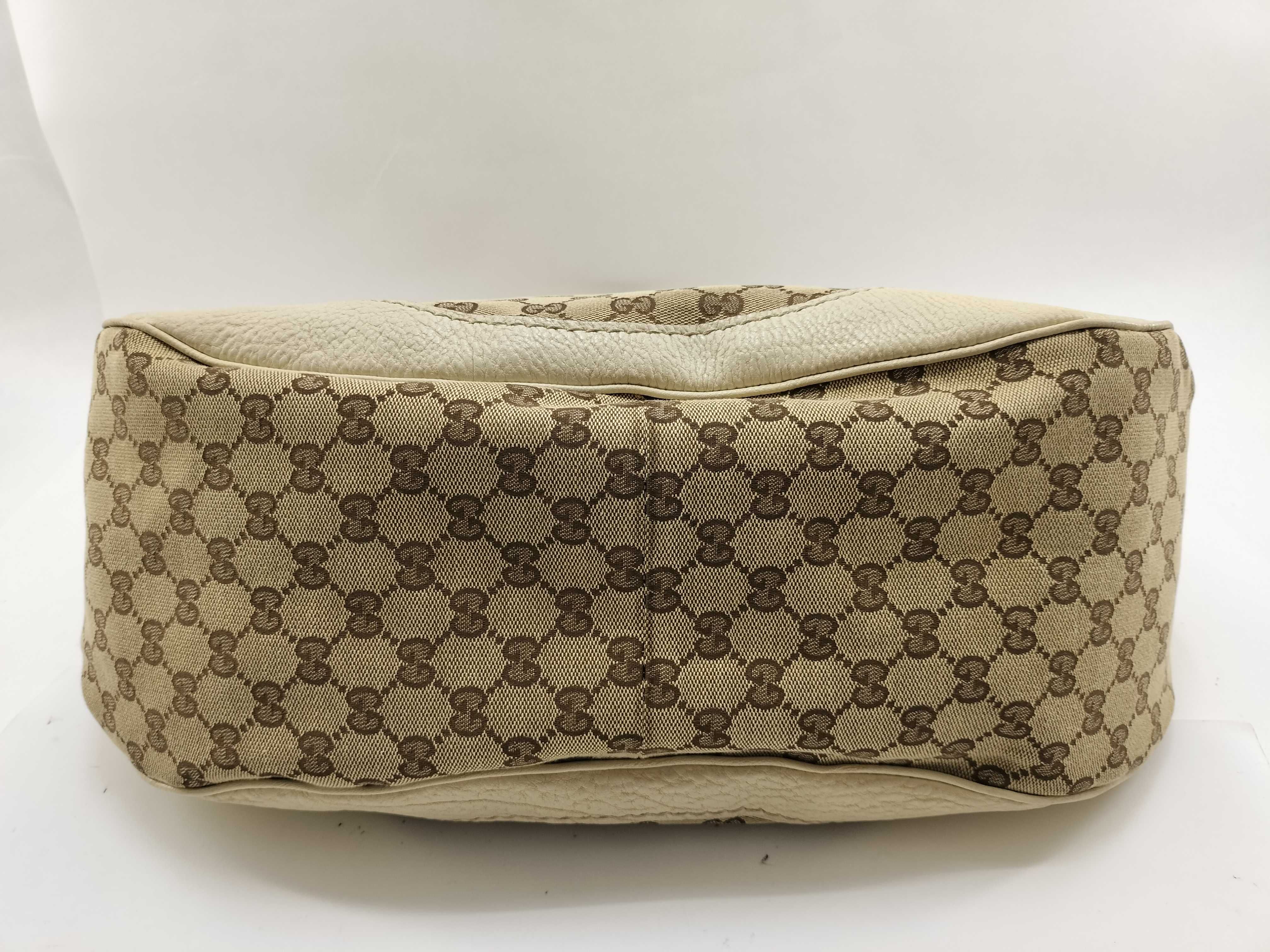 GG Canvas Interlocking G Charlotte Hobo Shoulder Bag 203504 Tote Bag — view 6