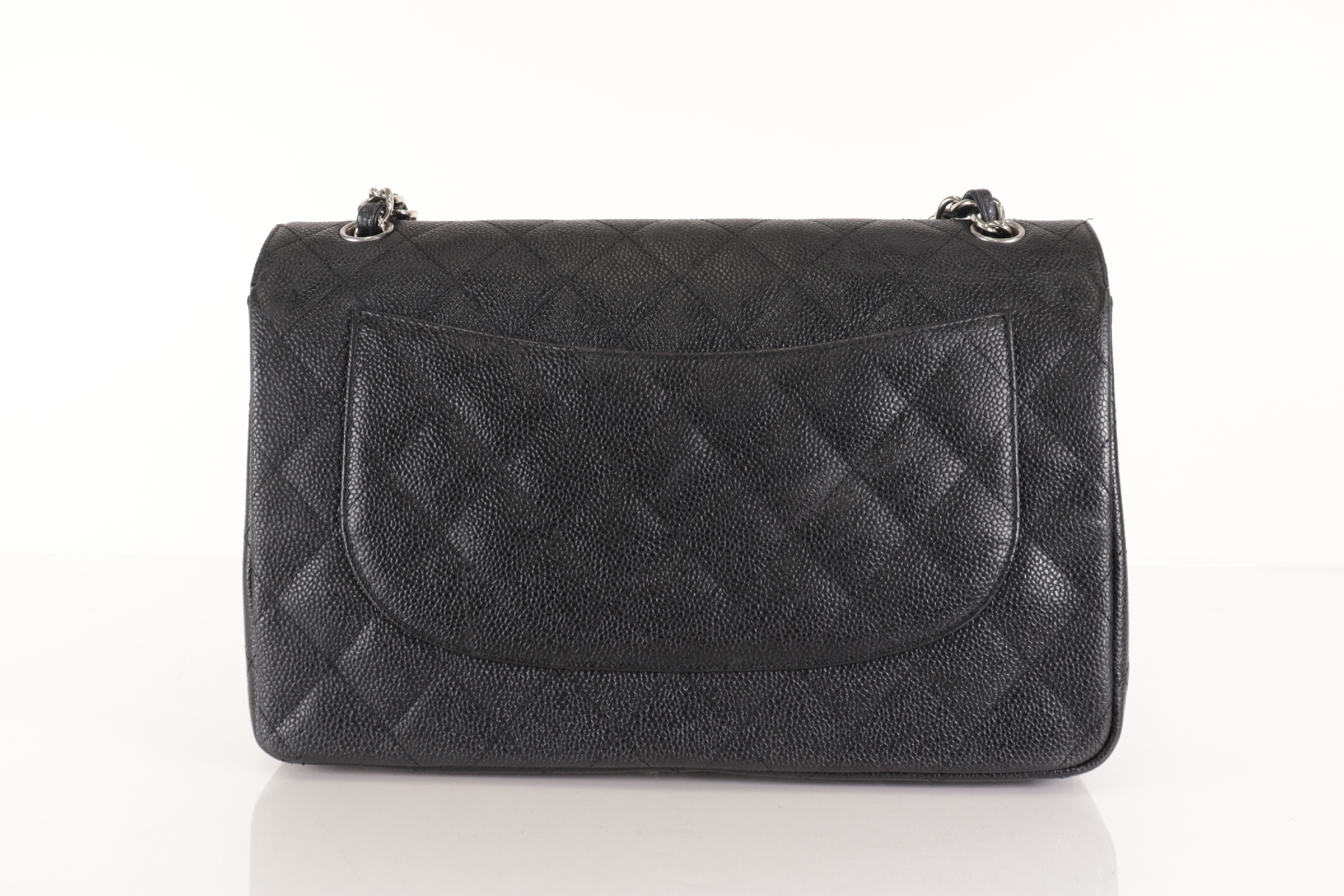 W-Flap 30 Lambskin Chain Shoulder Bag (Serial Number 24) — view 2