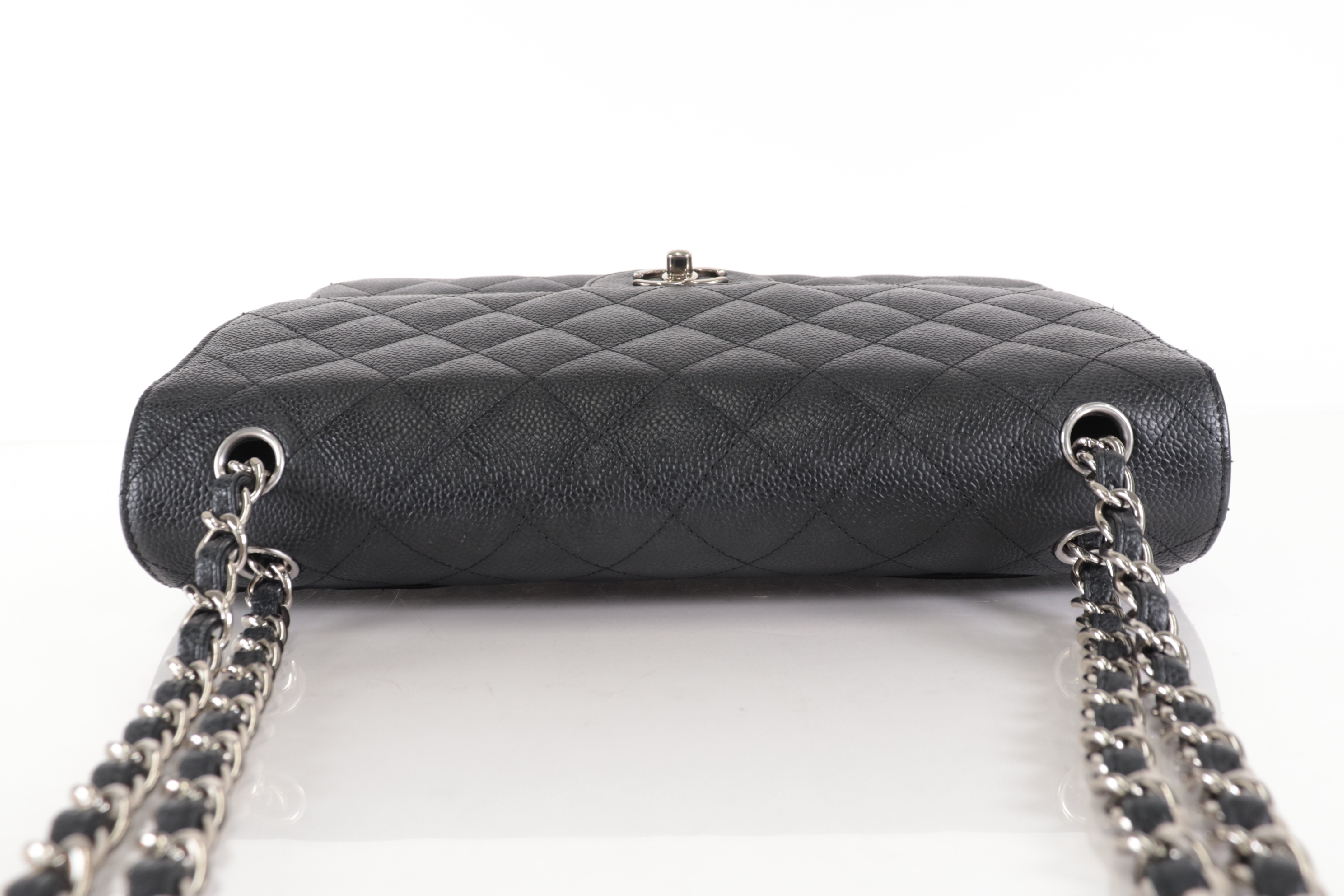 W-Flap 30 Lambskin Chain Shoulder Bag (Serial Number 24) — view 5