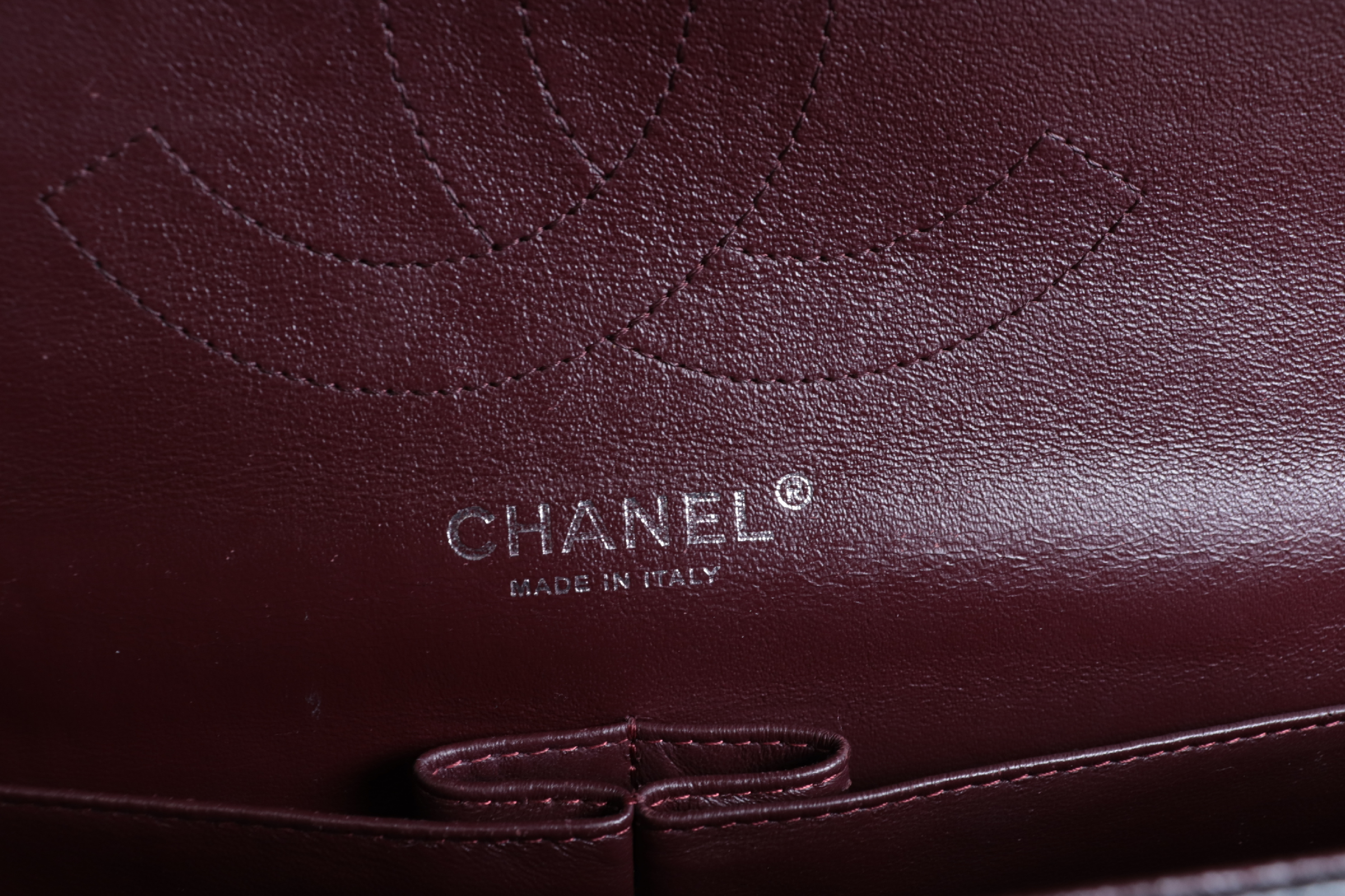 W-Flap 30 Lambskin Chain Shoulder Bag (Serial Number 24) — view 8