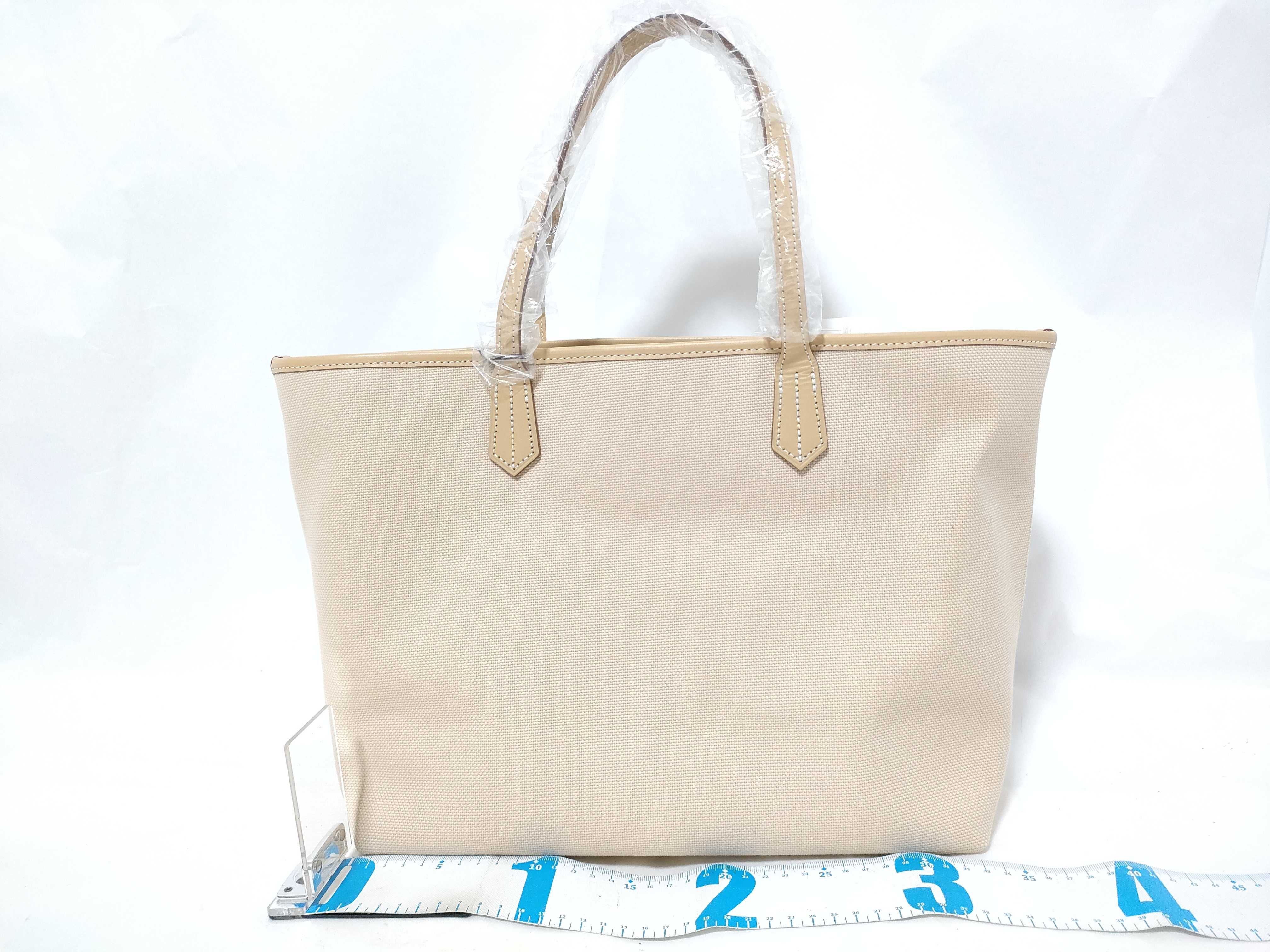 Blue Label Canvas Tote Bag — view 2