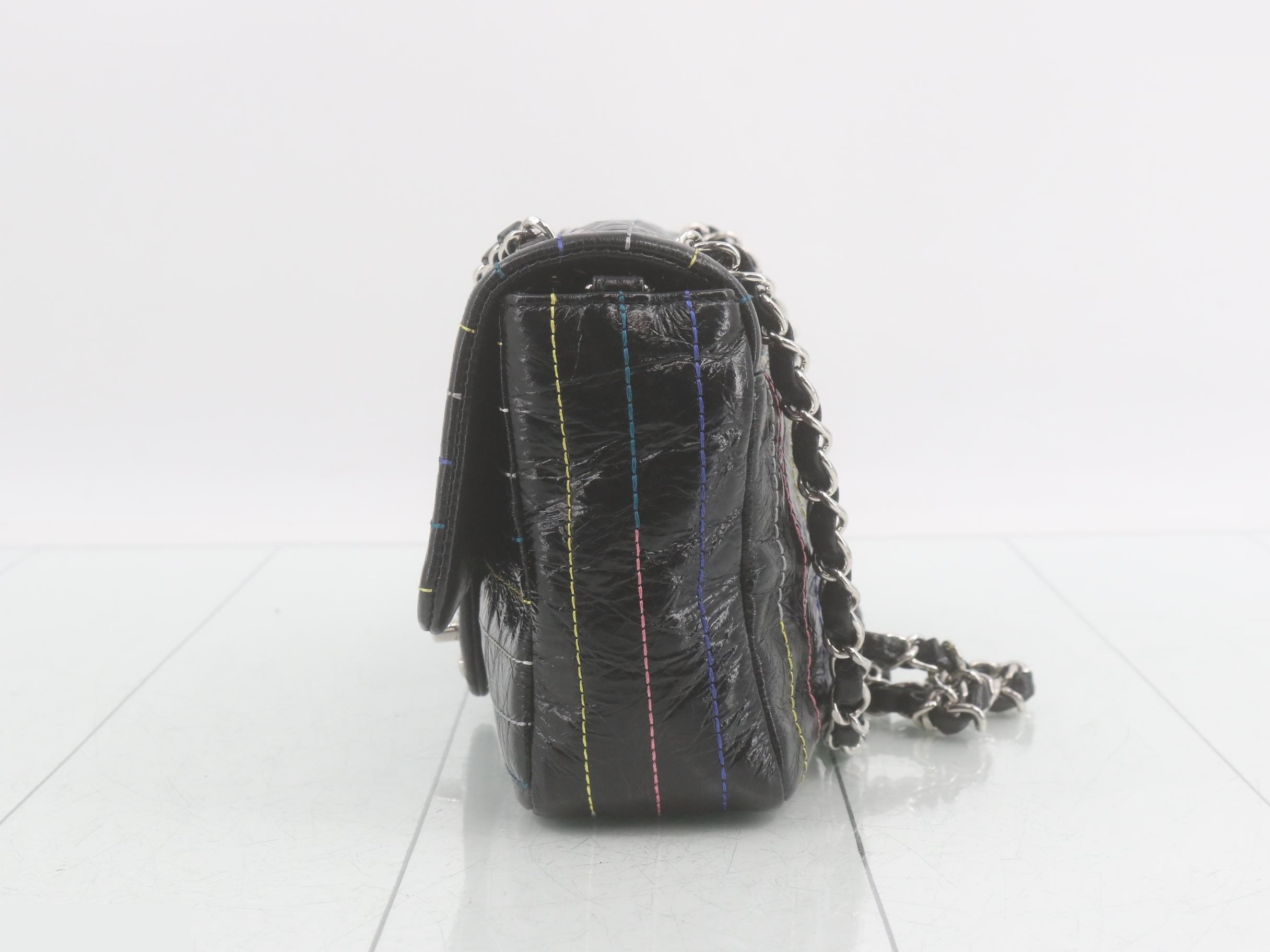 Vintage Calf Stitch Shoulder Bag — view 3