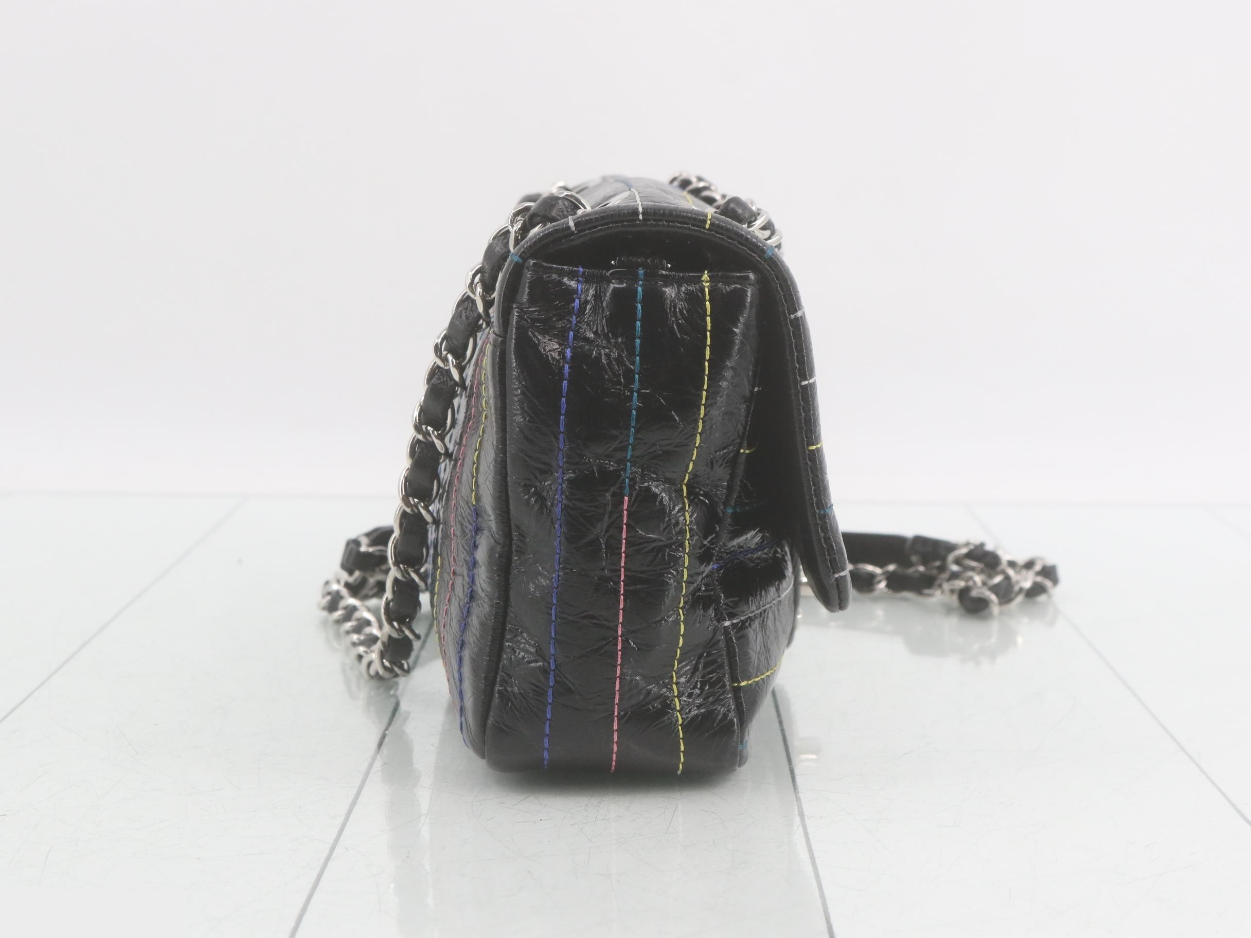 Vintage Calf Stitch Shoulder Bag — view 4