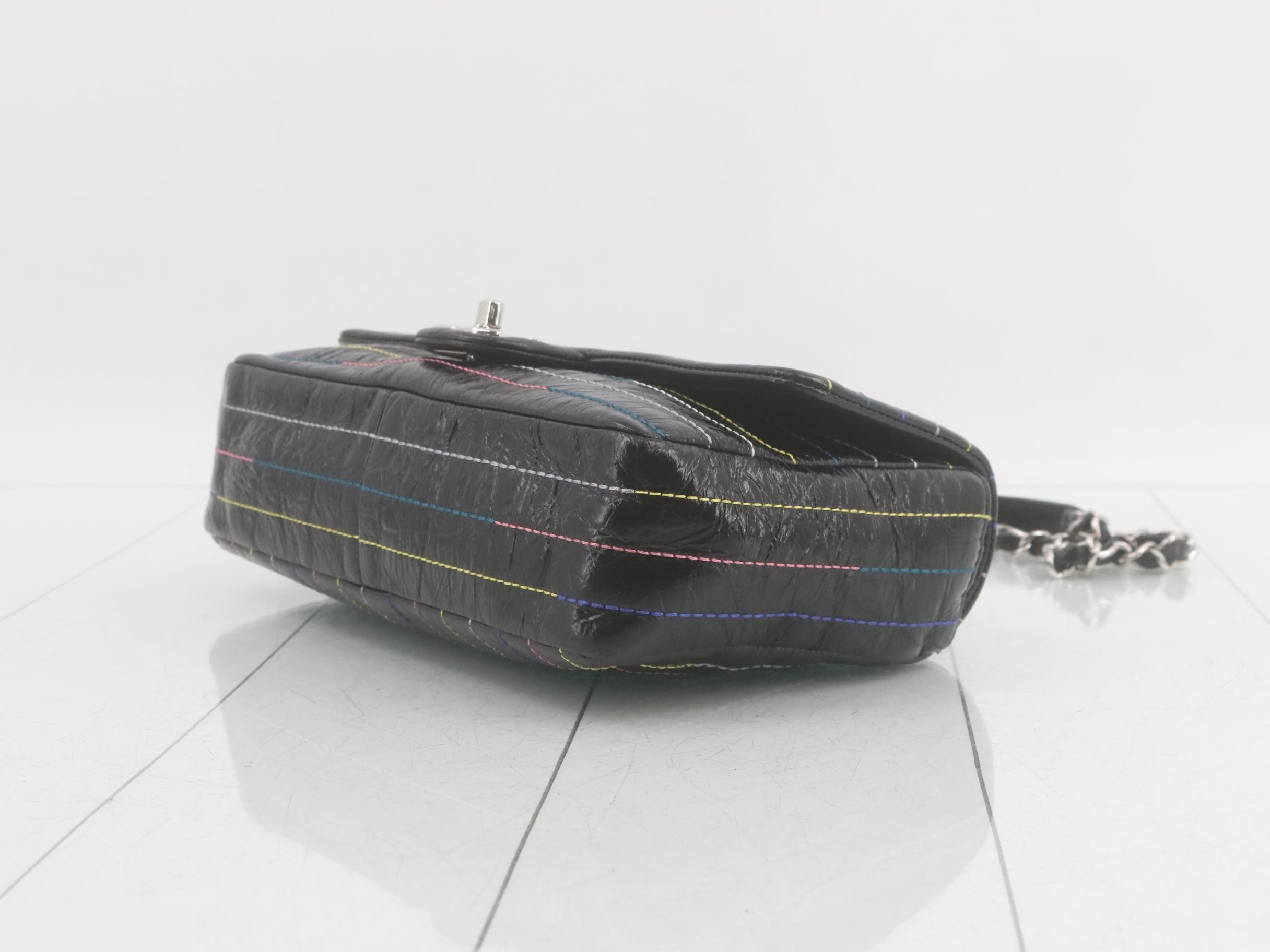 Vintage Calf Stitch Shoulder Bag — view 6