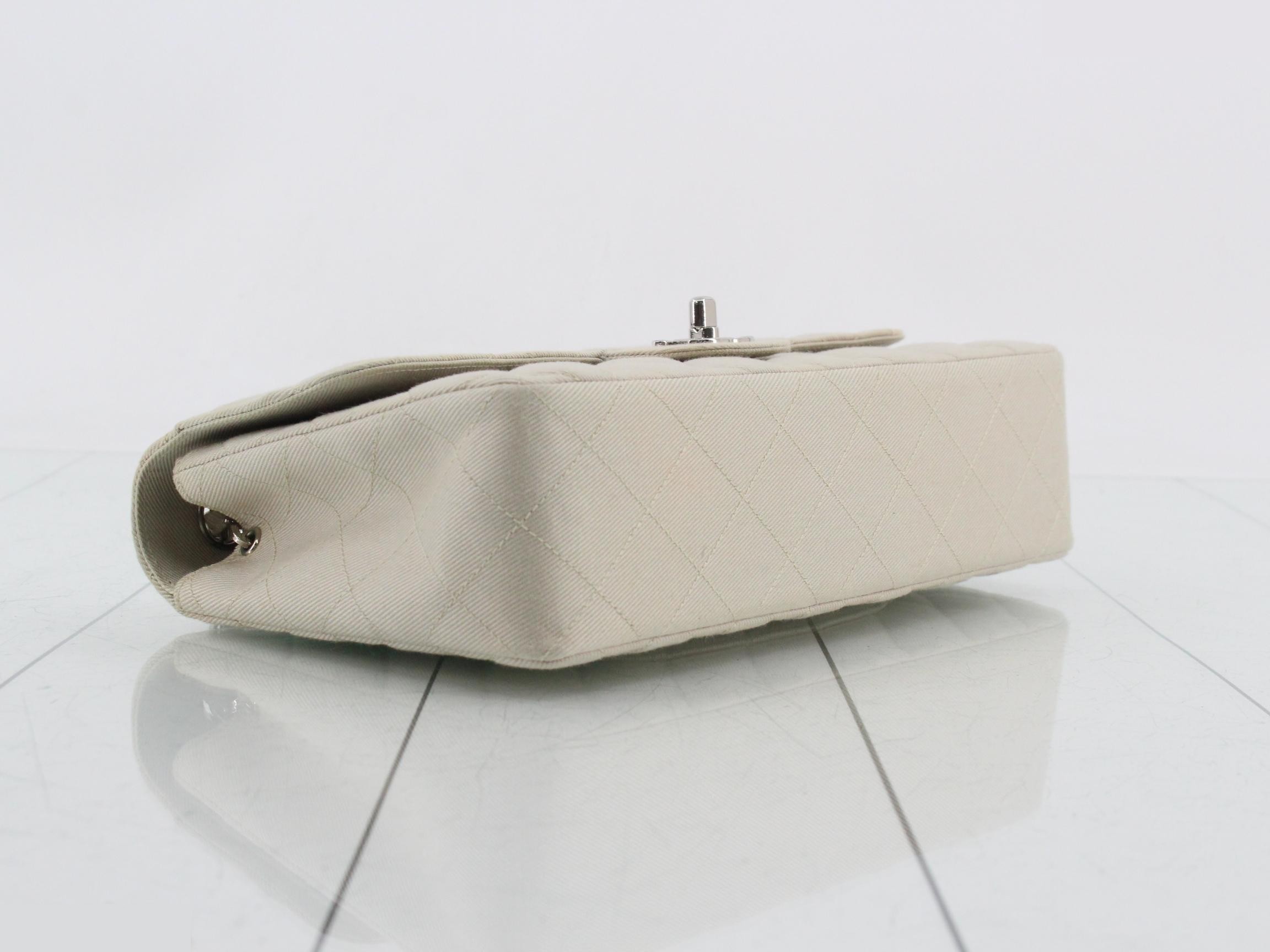 Matelassé (Bag) - Chain Shoulder Bag, Canvas, Turnlock — view 5