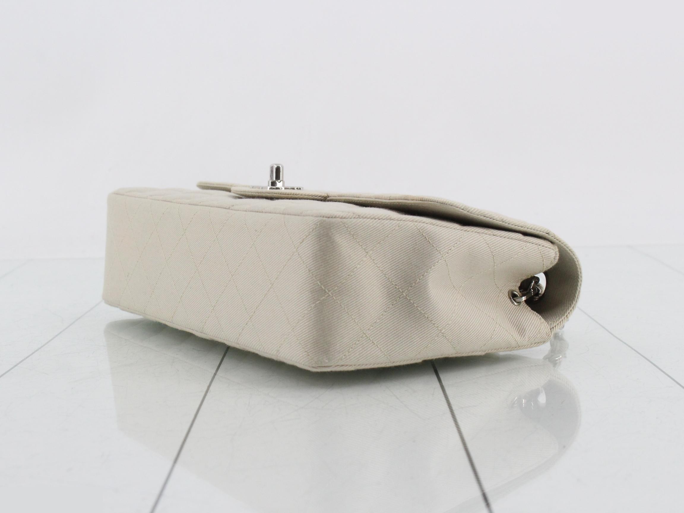 Matelassé (Bag) - Chain Shoulder Bag, Canvas, Turnlock — view 6