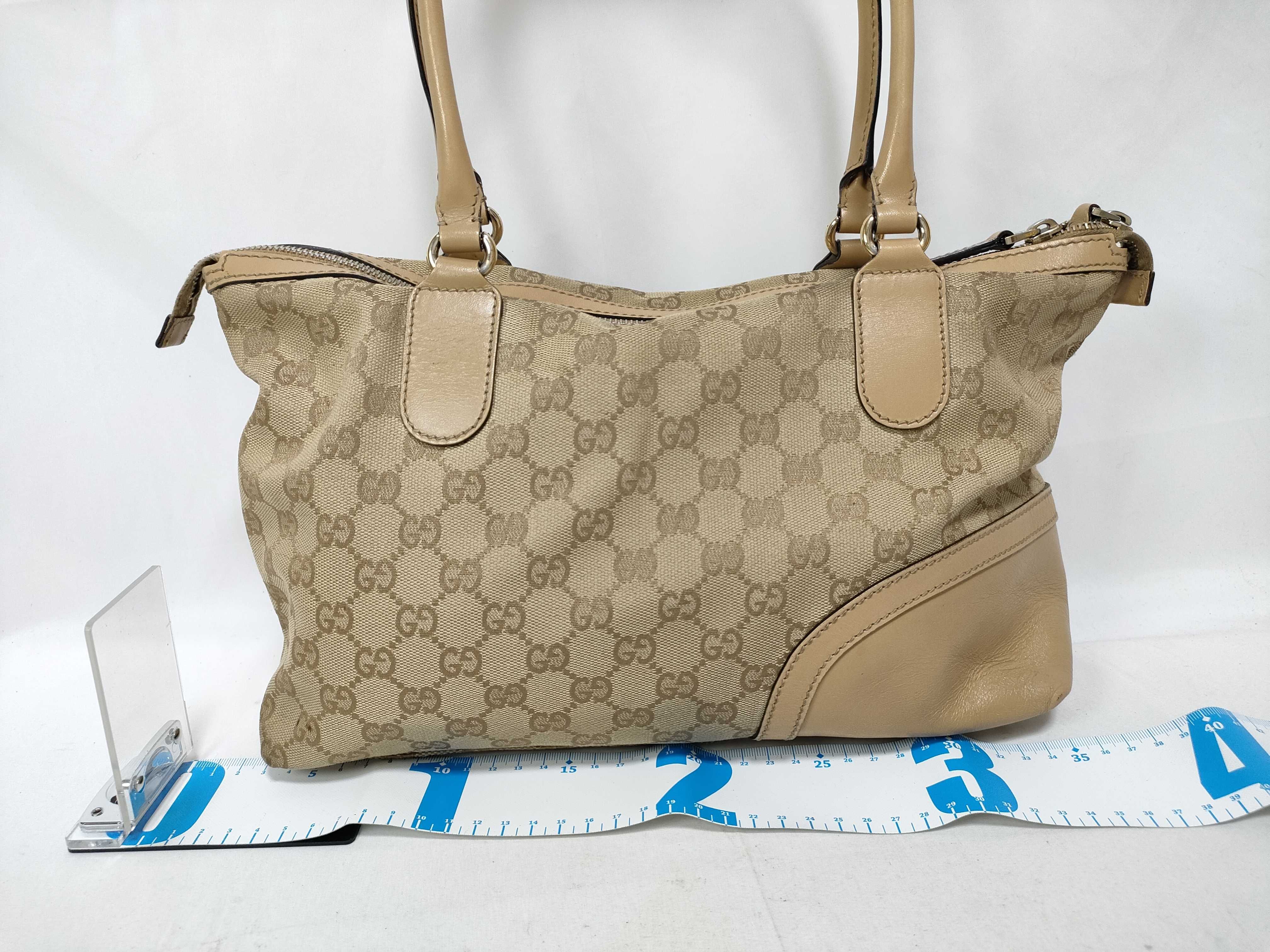 Milk Tea GG Canvas Vintage Sushi Single-Shoulder Bag (Handbag) — view 2