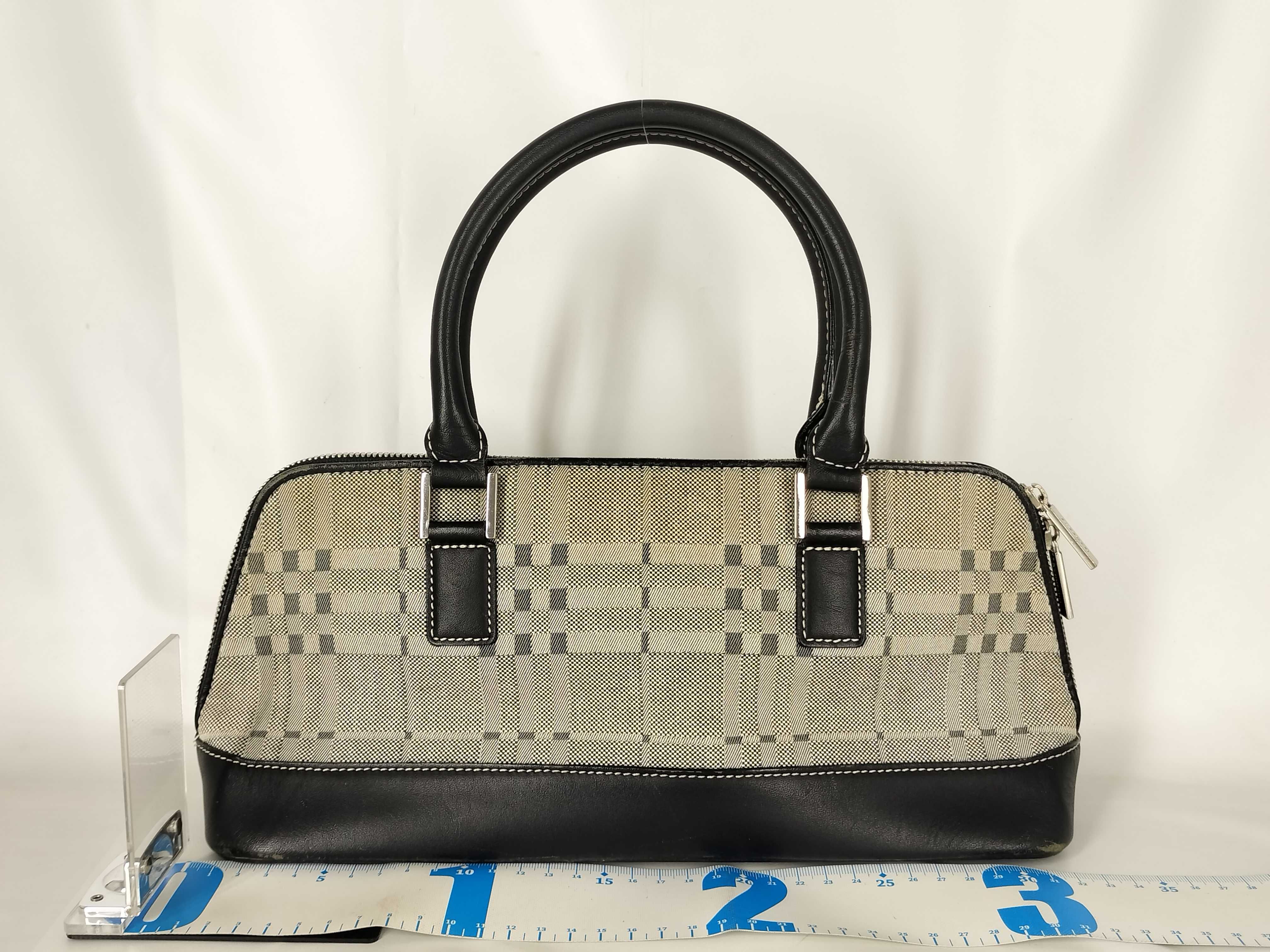 Check Handbag, Gray Handbag — view 2