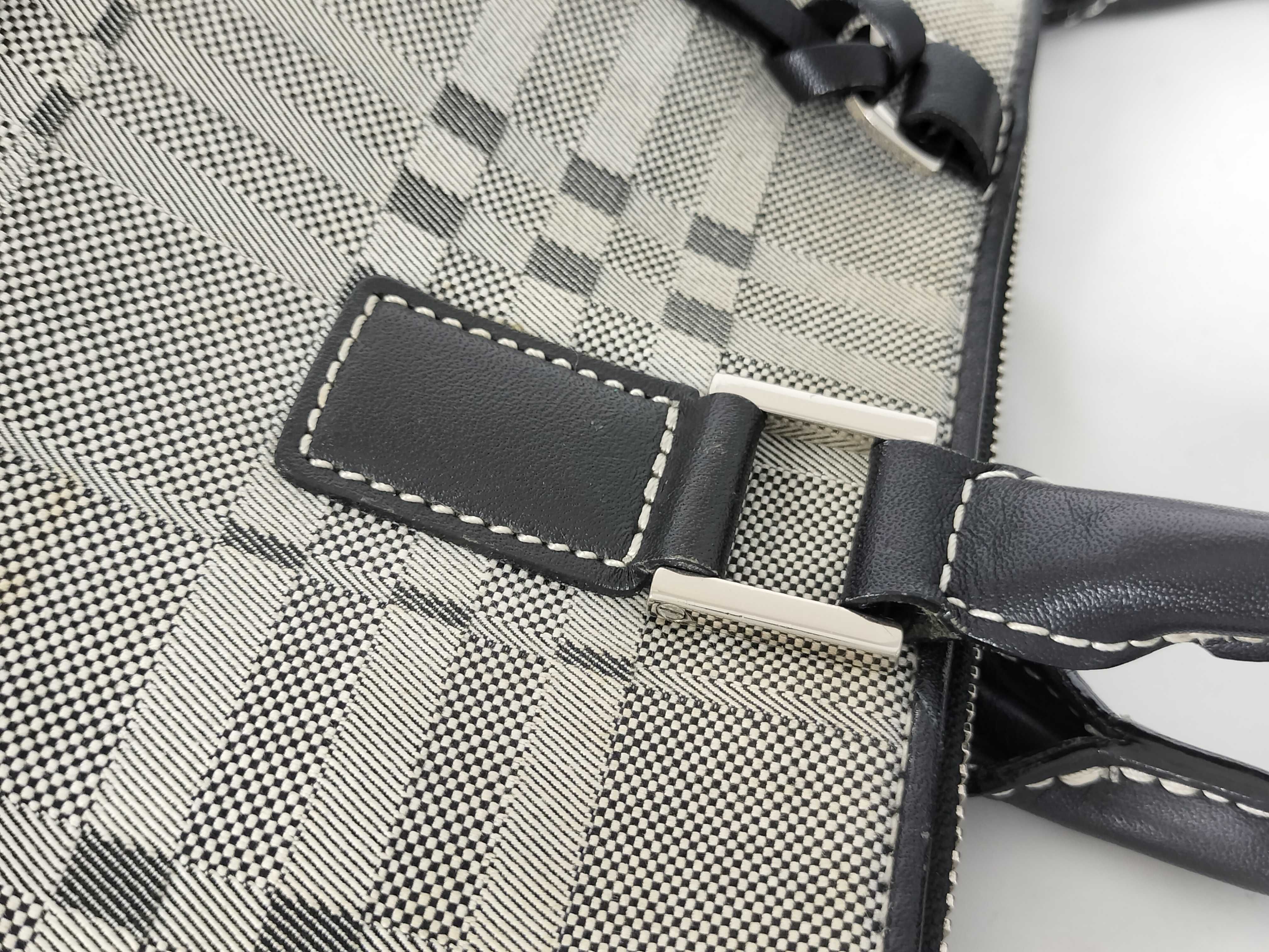 Check Handbag, Gray Handbag — view 5