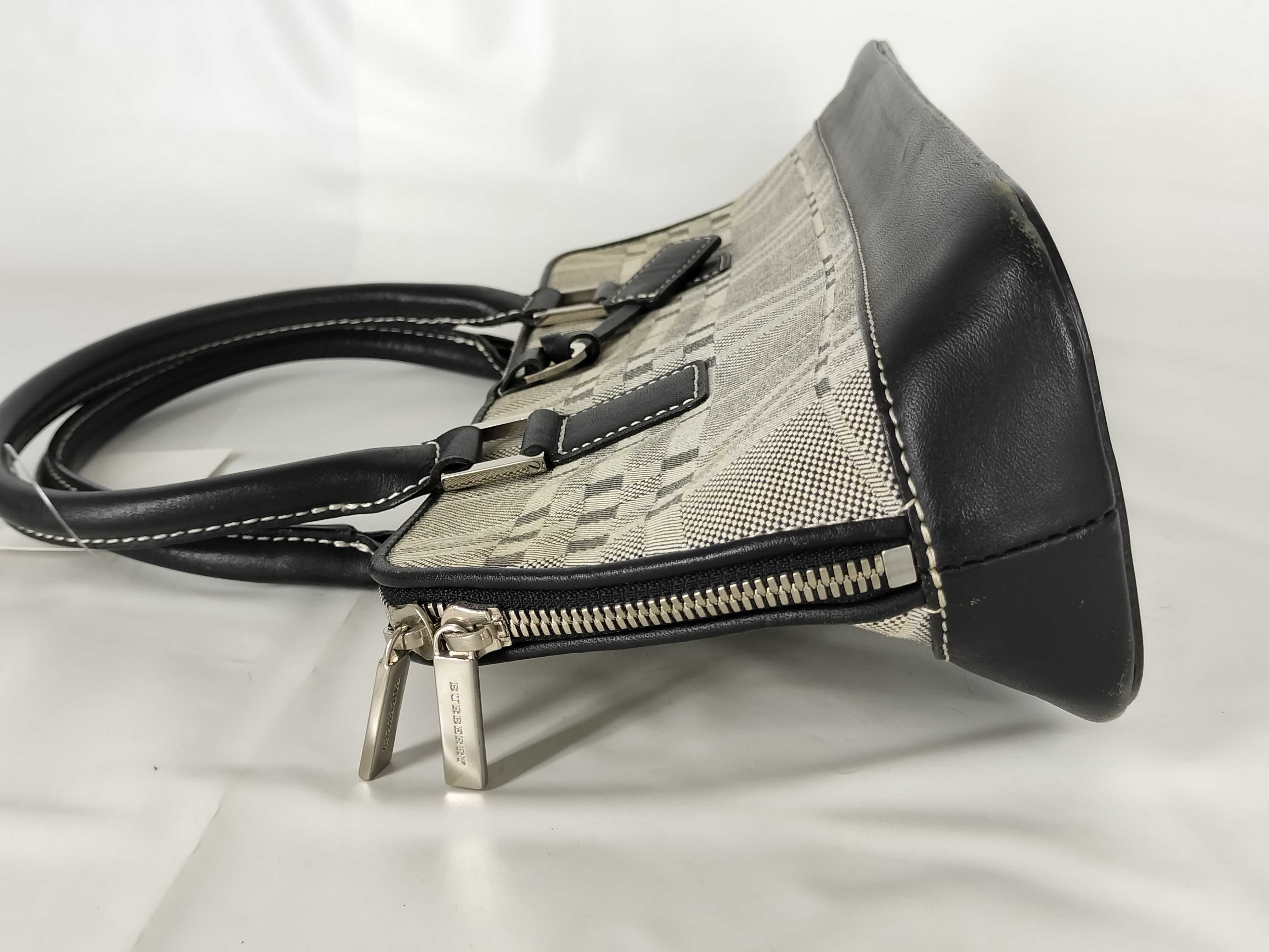 Check Handbag, Gray Handbag — view 8
