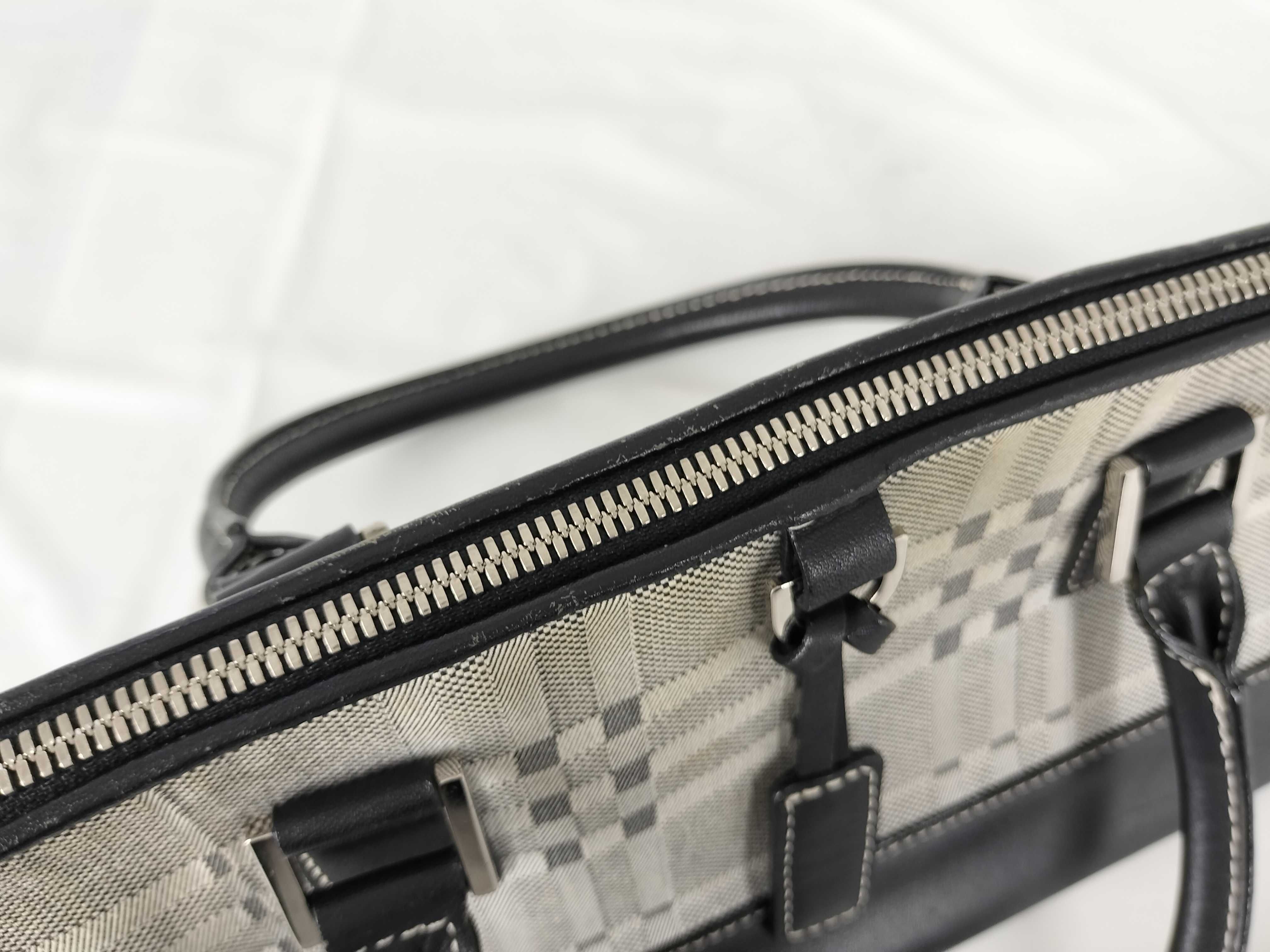 Check Handbag, Gray Handbag — view 9