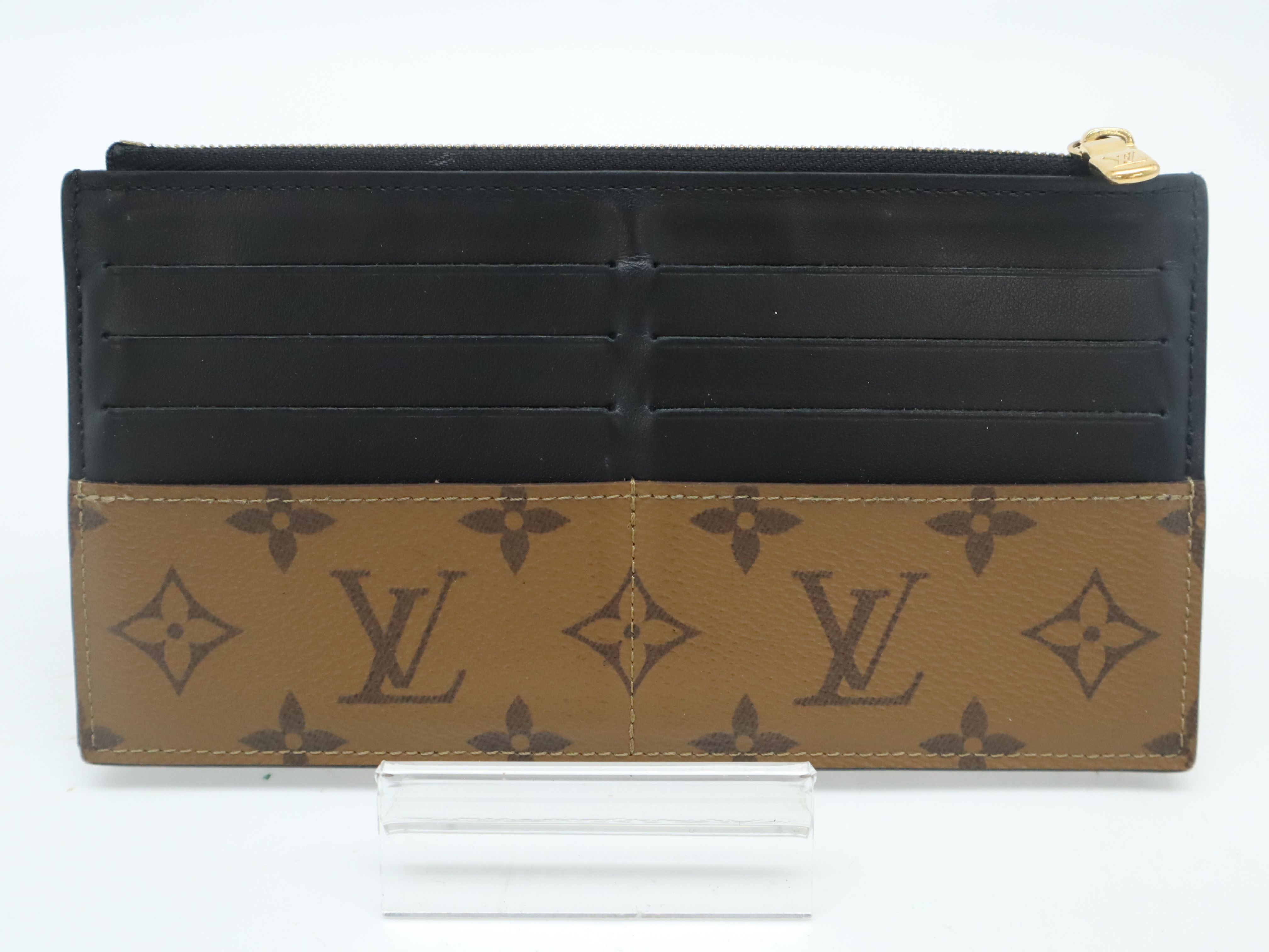 M80390 Monogram Reverse Slim Purse (RFID detected) — view 2