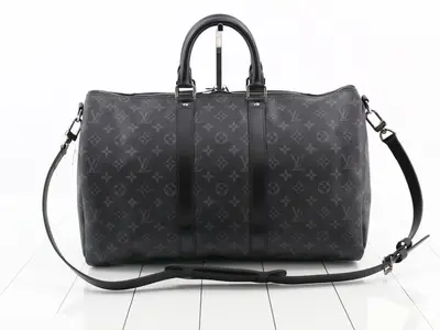 Keepall Bandoulière Monogram Eclipse Boston Bag