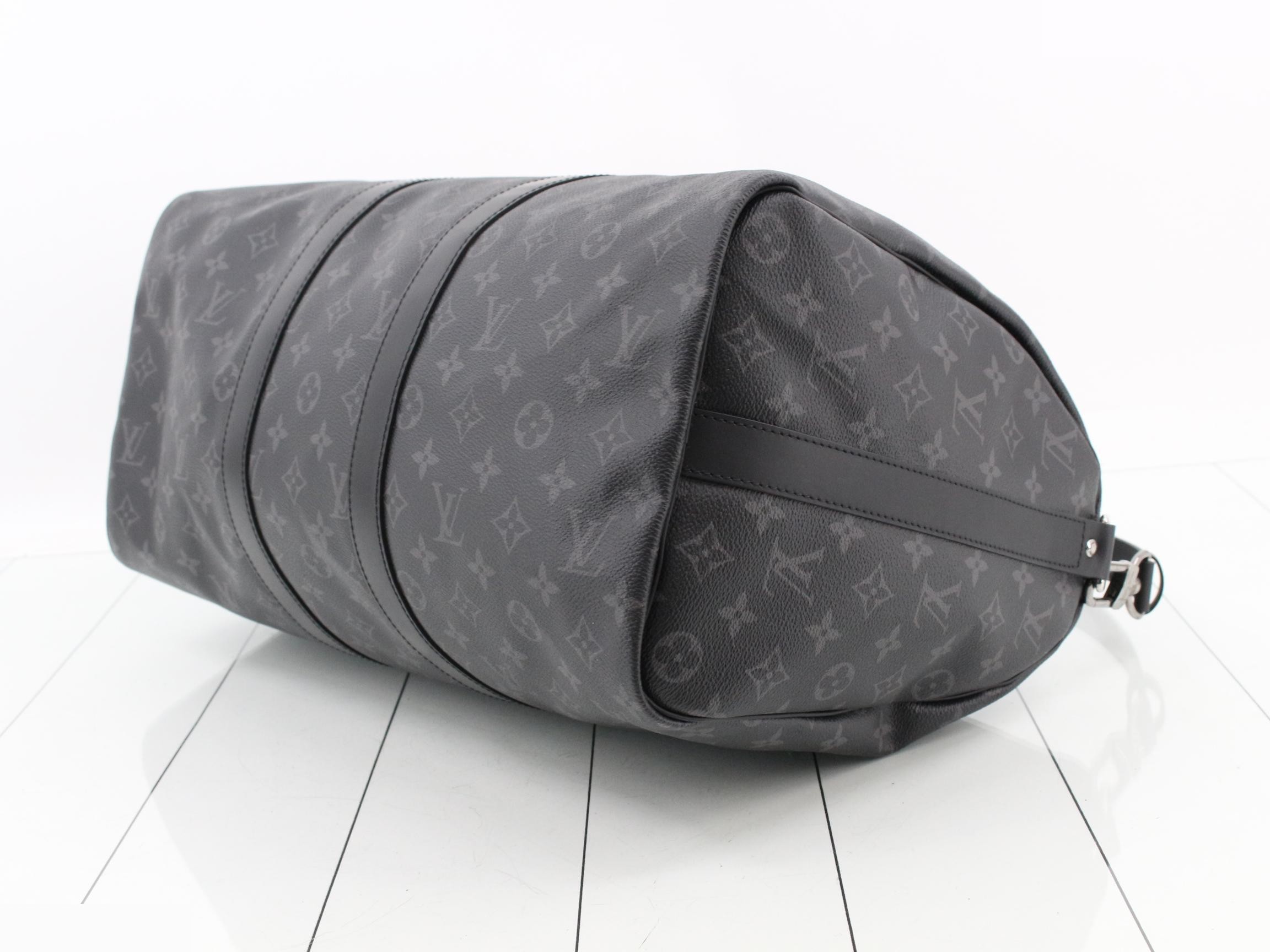 Keepall Bandoulière Monogram Eclipse Boston Bag — view 6