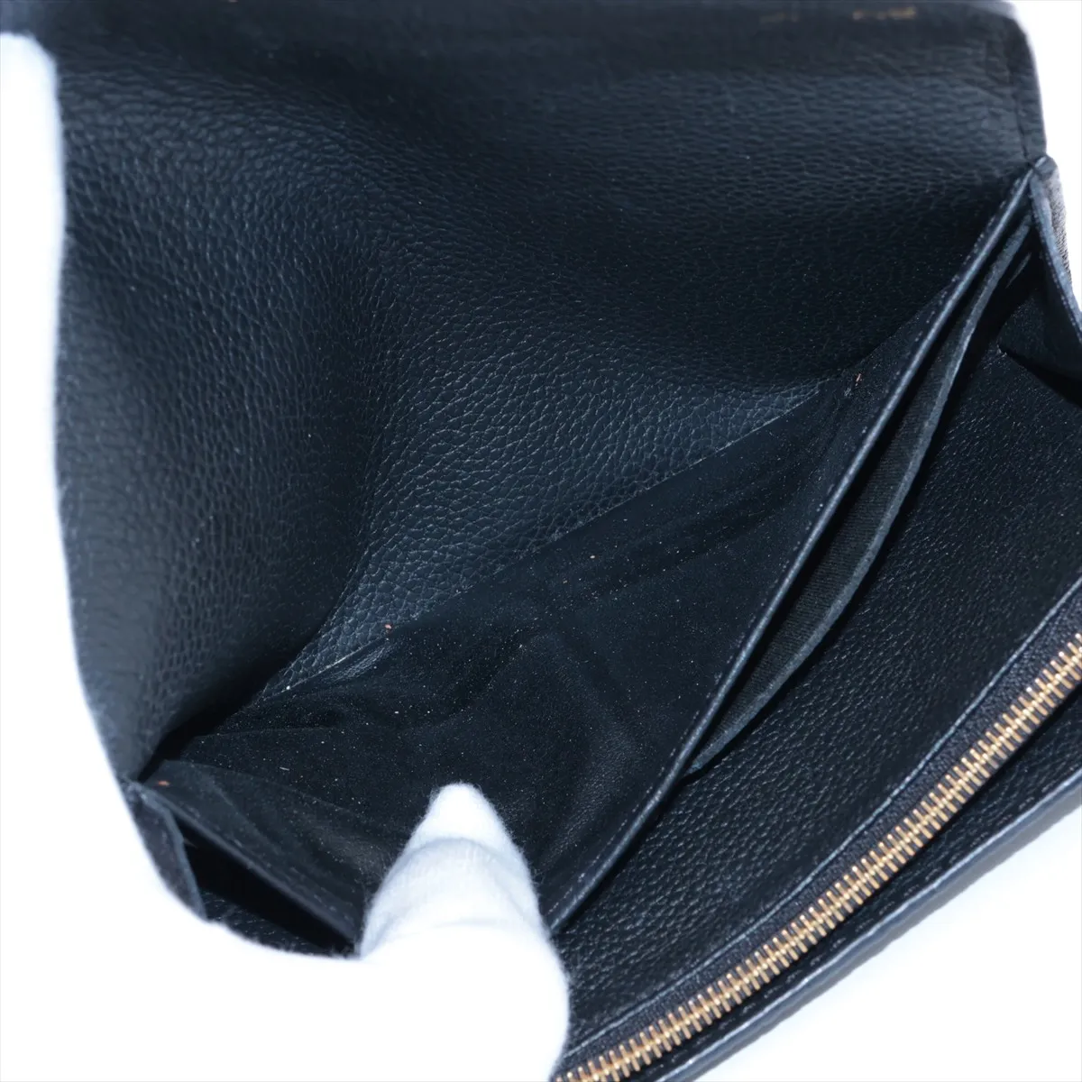 Empreinte Portefeuille Sara M61182 Noir Long Wallet with Initial RFID Reactive — view 4