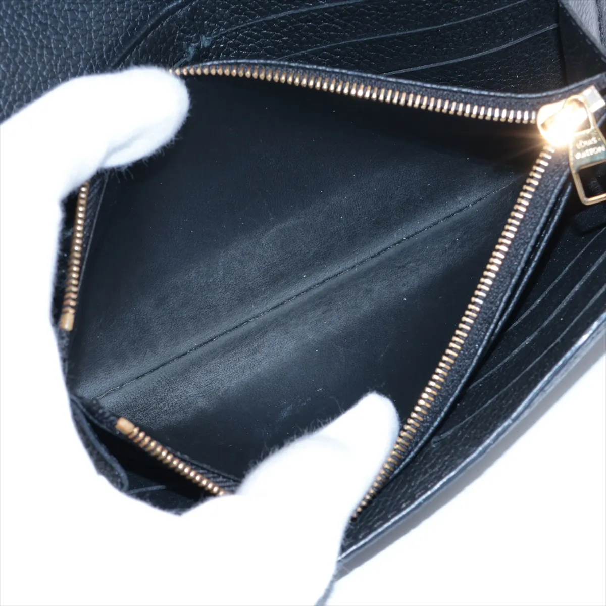 Empreinte Portefeuille Sara M61182 Noir Long Wallet with Initial RFID Reactive — view 8