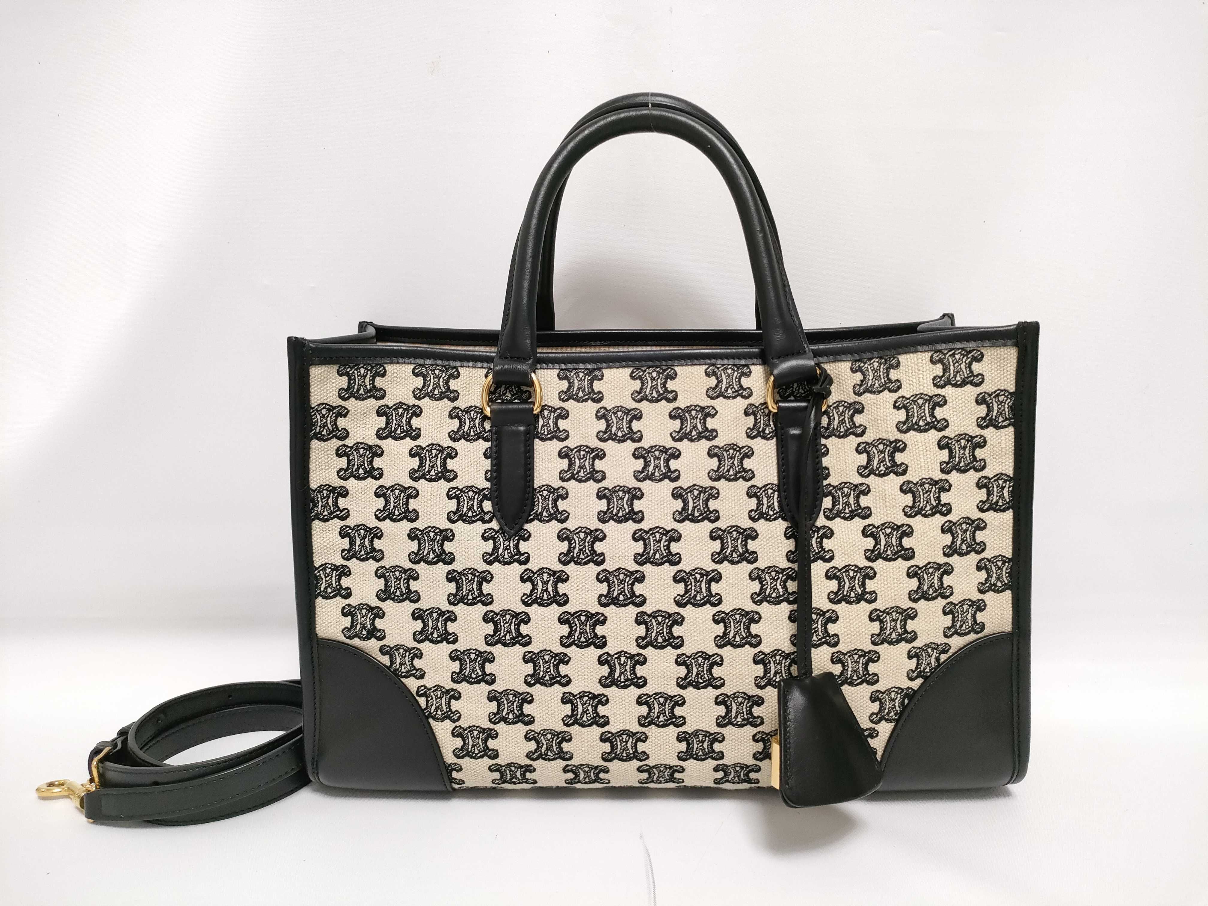 Triomphe Horizontal Tote Bag