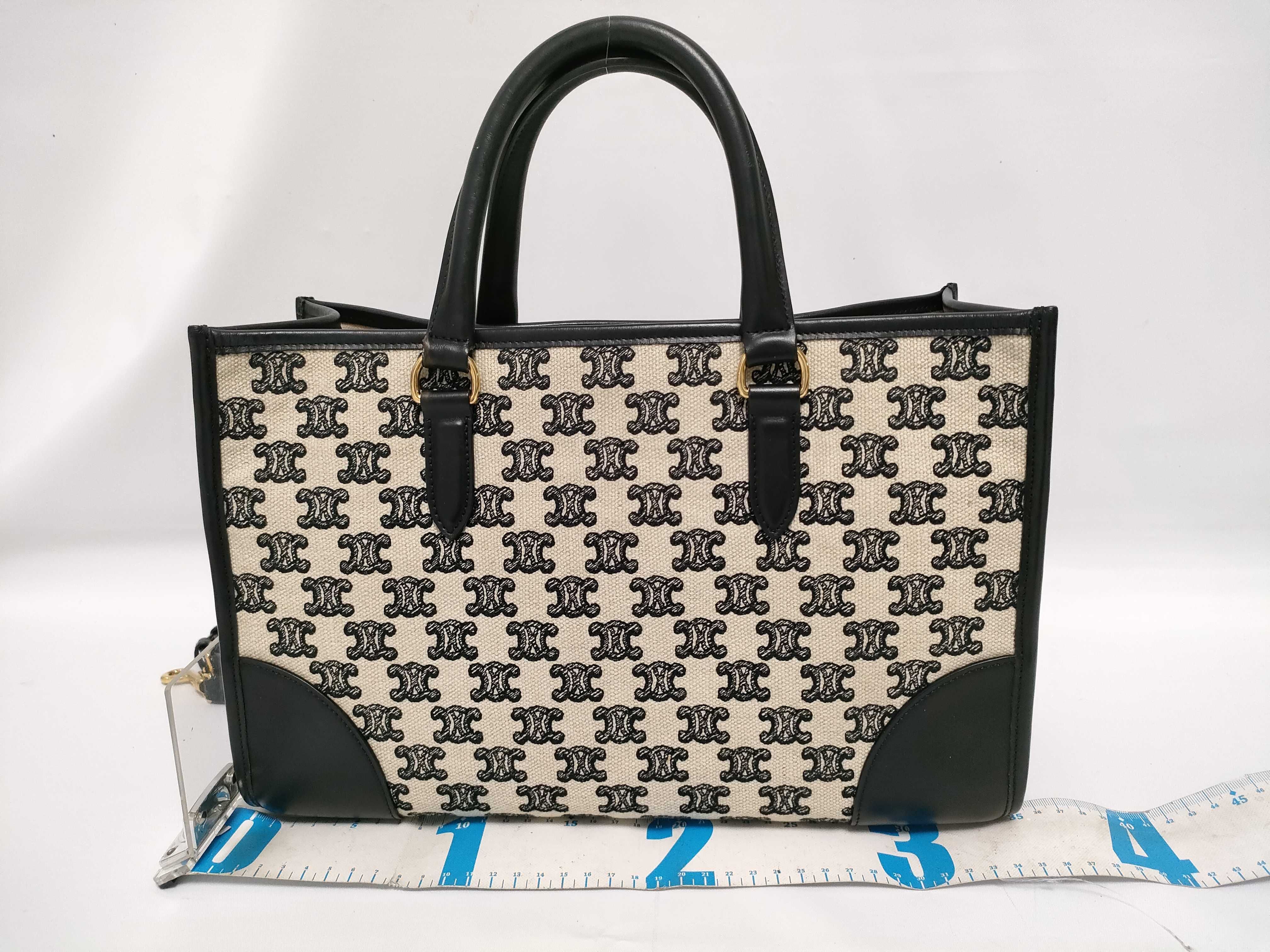 Triomphe Horizontal Tote Bag — view 2