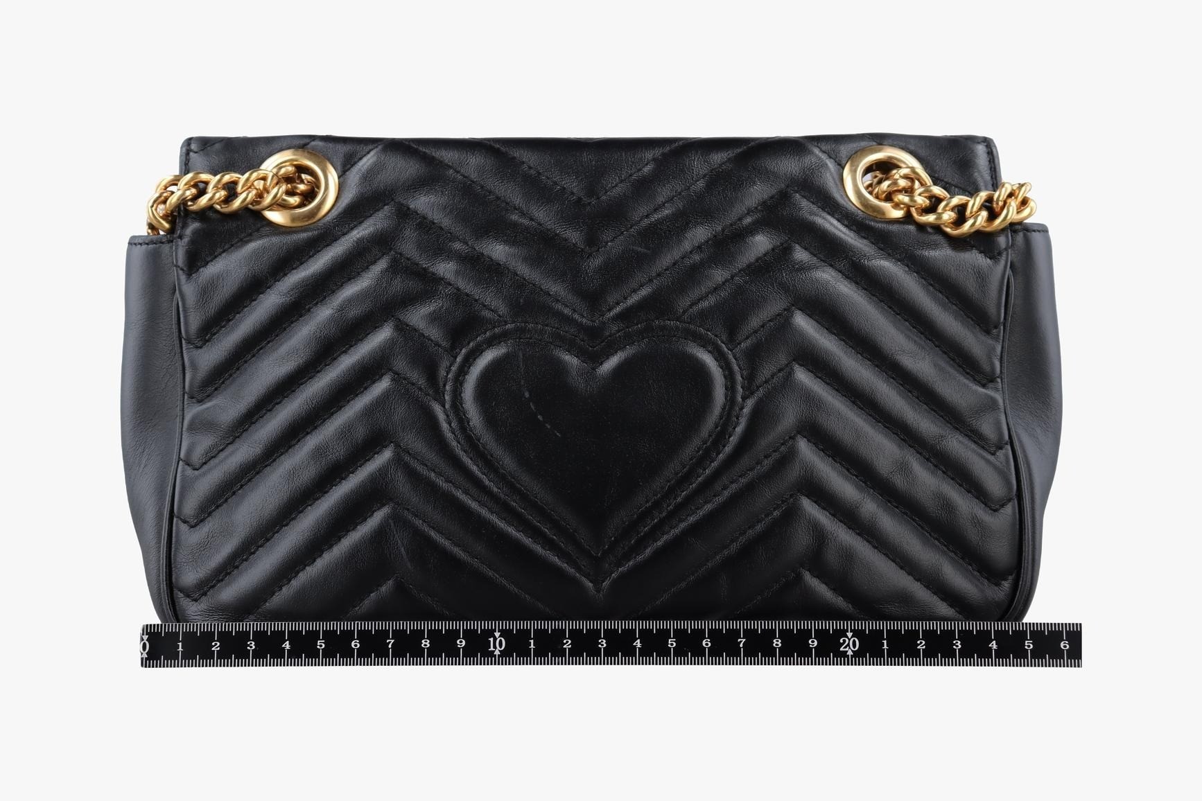 GG Marmont Leather Black — view 2