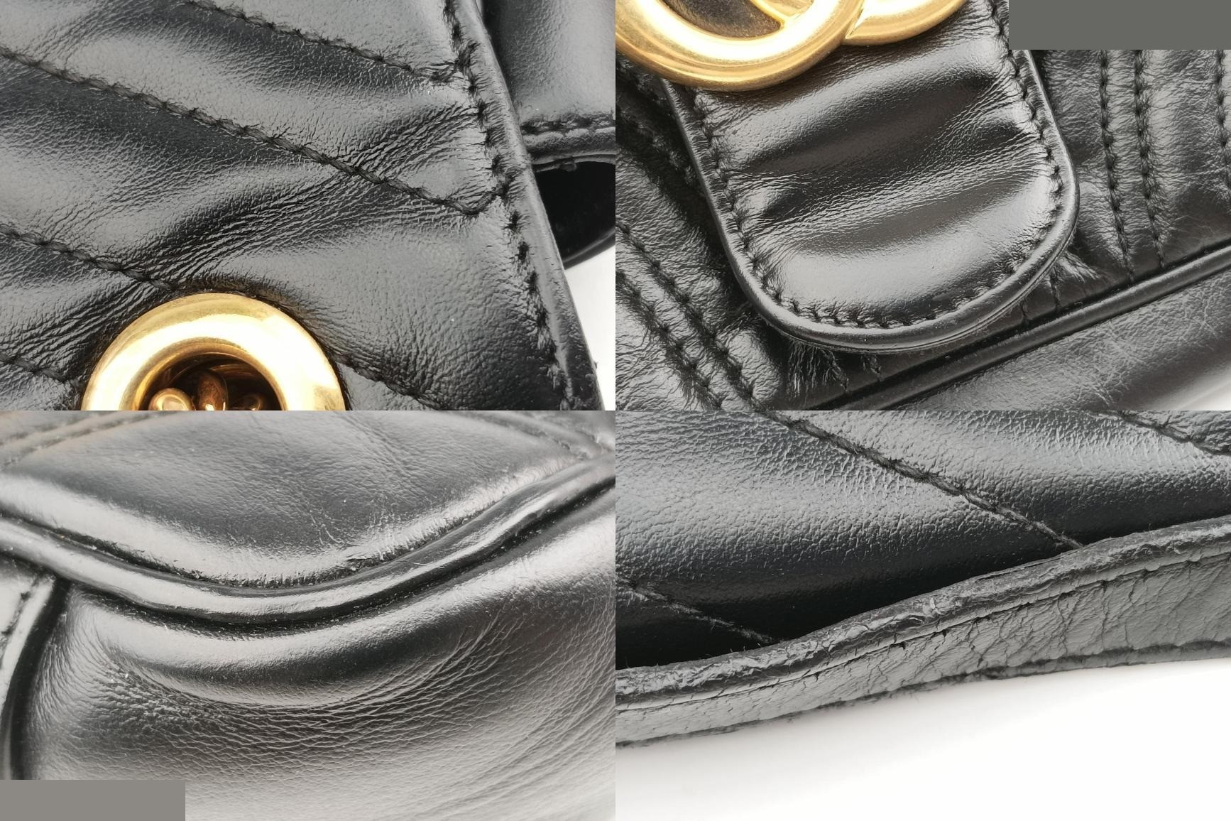 GG Marmont Leather Black — view 11