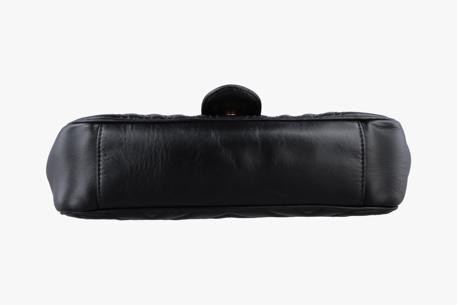 GG Marmont Leather Black — view 3