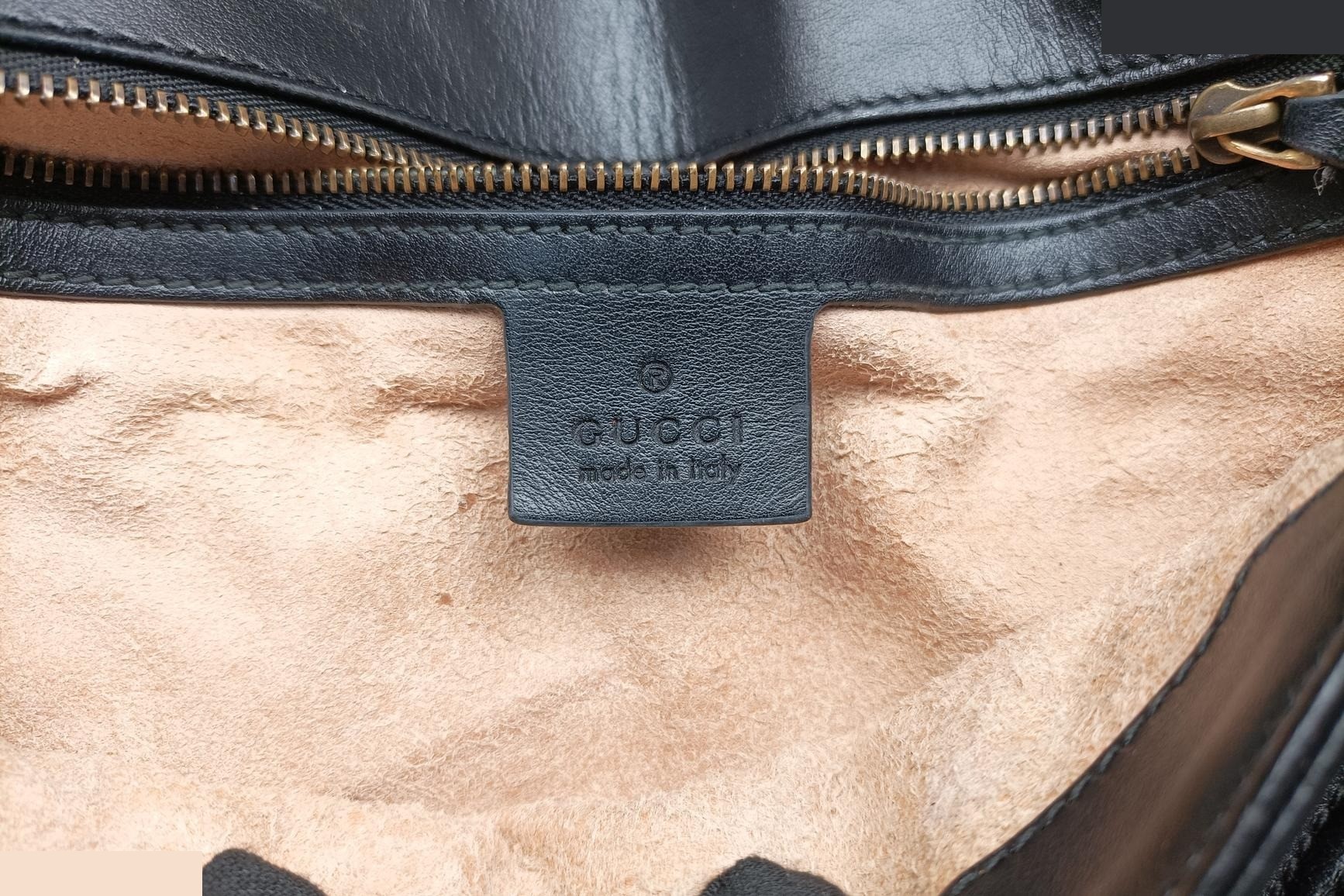 GG Marmont Leather Black — view 7