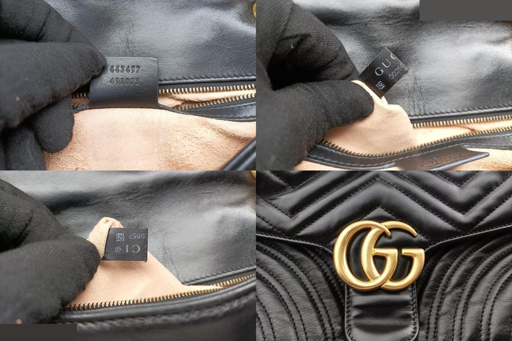 GG Marmont Leather Black — view 8