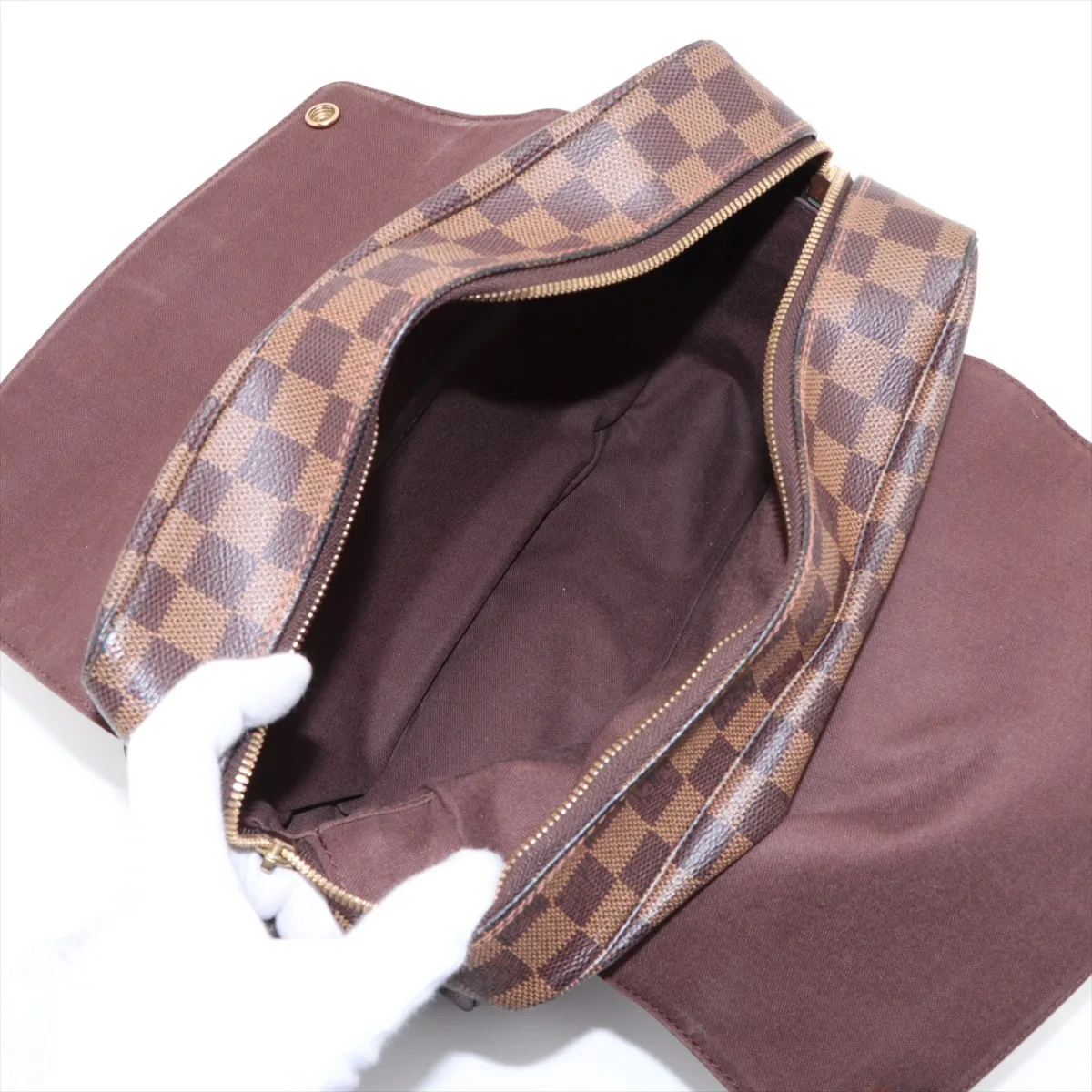 Damier Naviglio N45255 SR0016 Brown — view 6