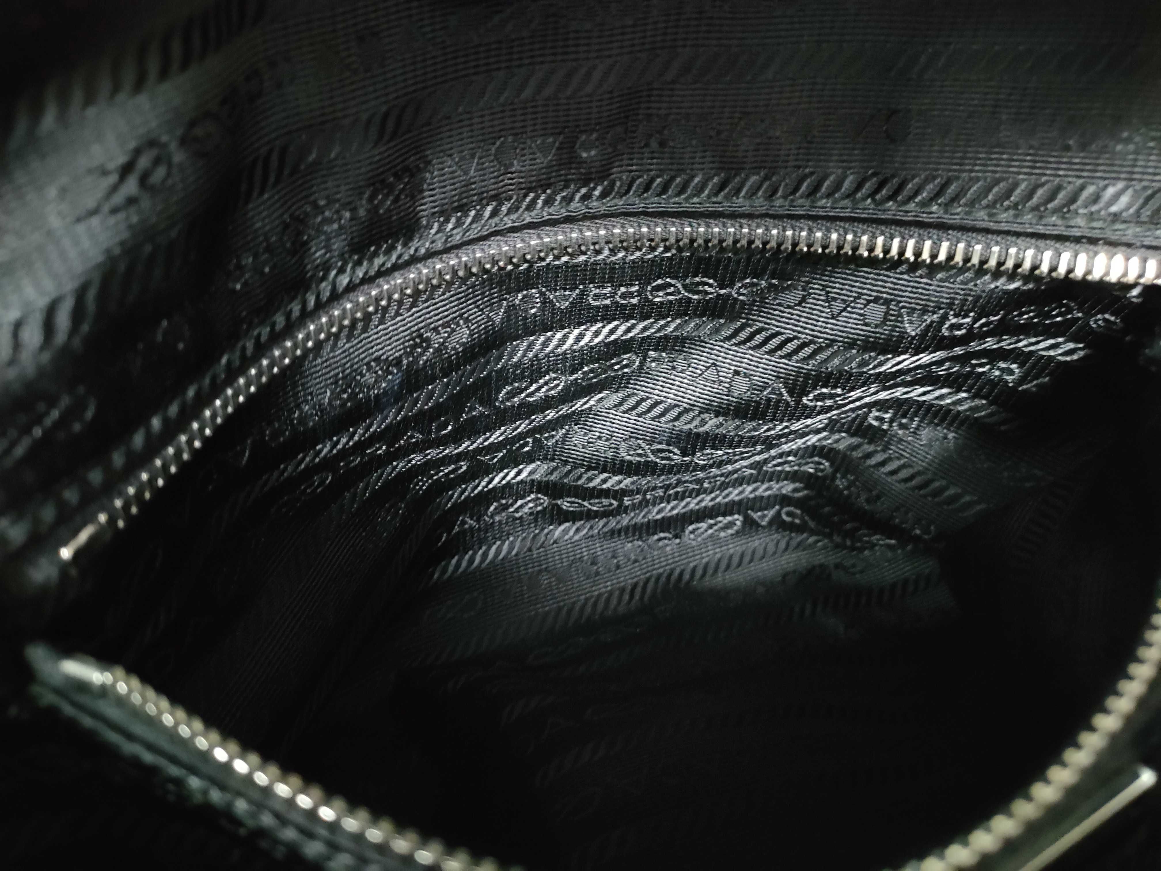 Signeau Shoulder Bag 1BC165 Black x White Jacquard x Leather Shoulder Bag — view 14