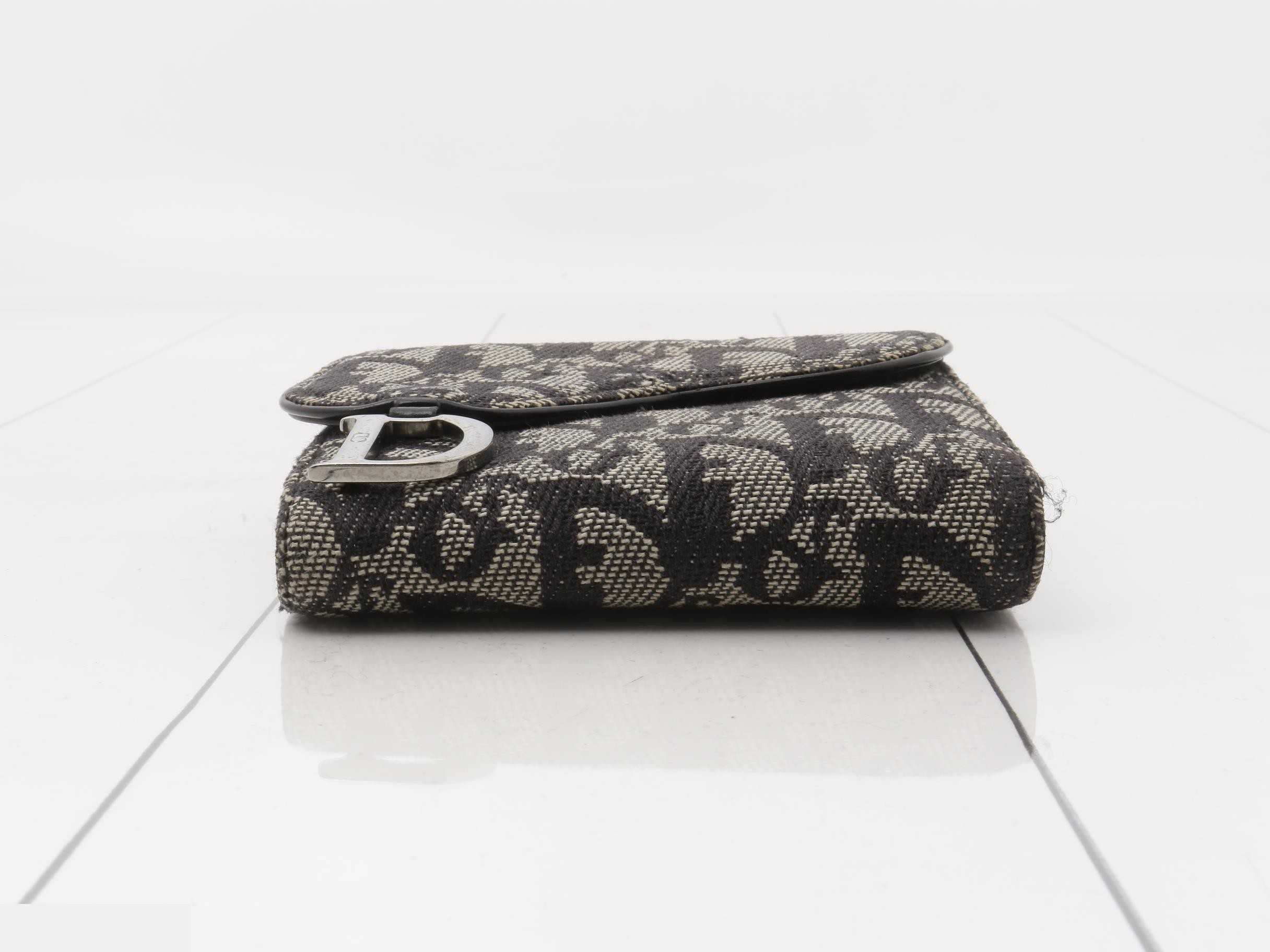 Saddle Wallet, Trotter Canvas — view 3