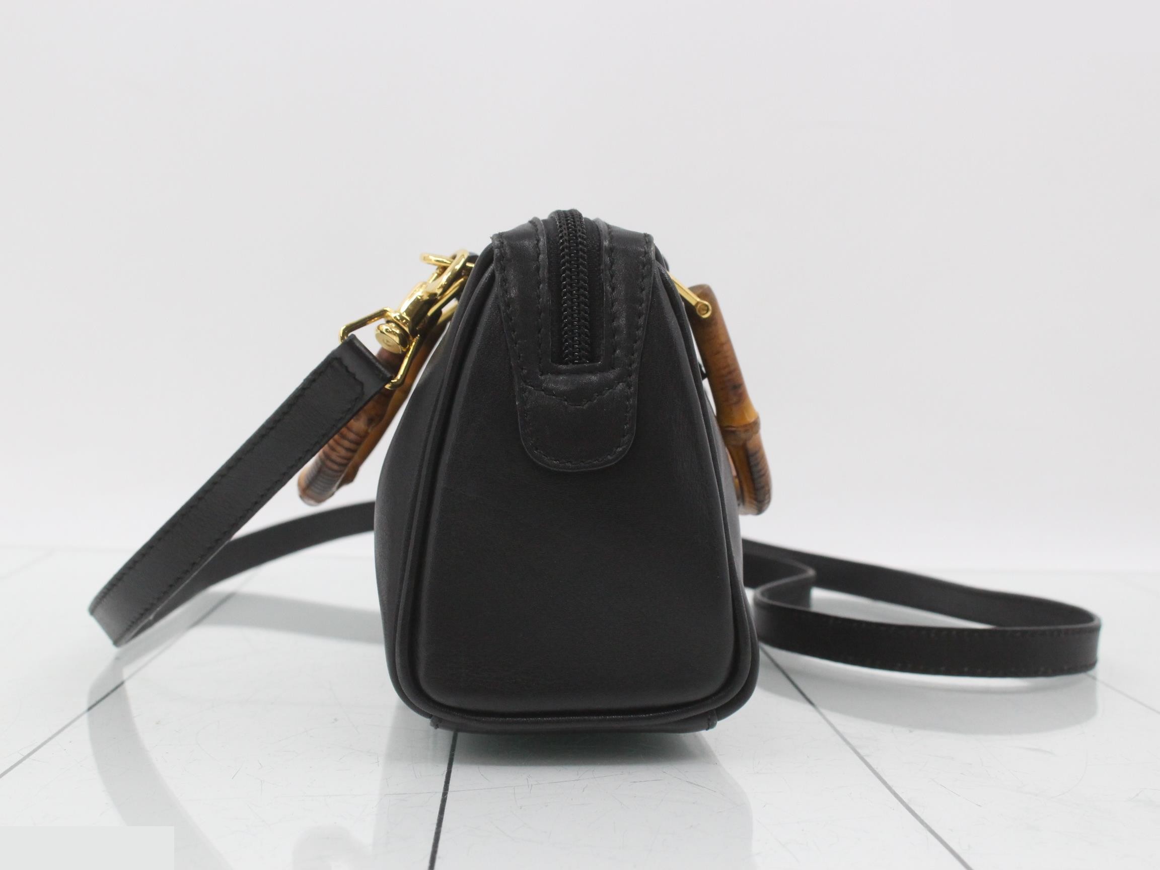 Bamboo Leather 2-Way Shoulder/Handbag — view 3