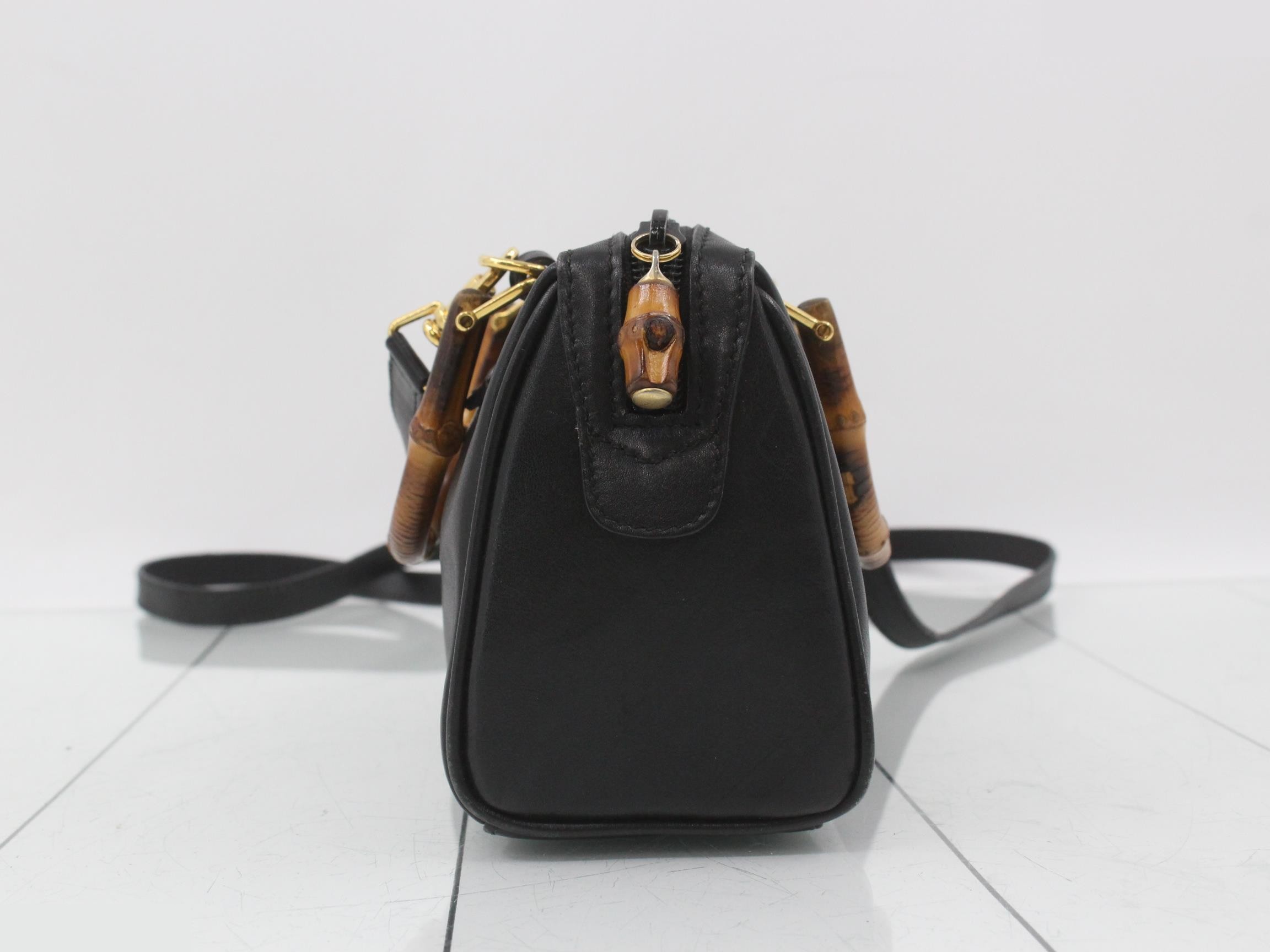 Bamboo Leather 2-Way Shoulder/Handbag — view 4